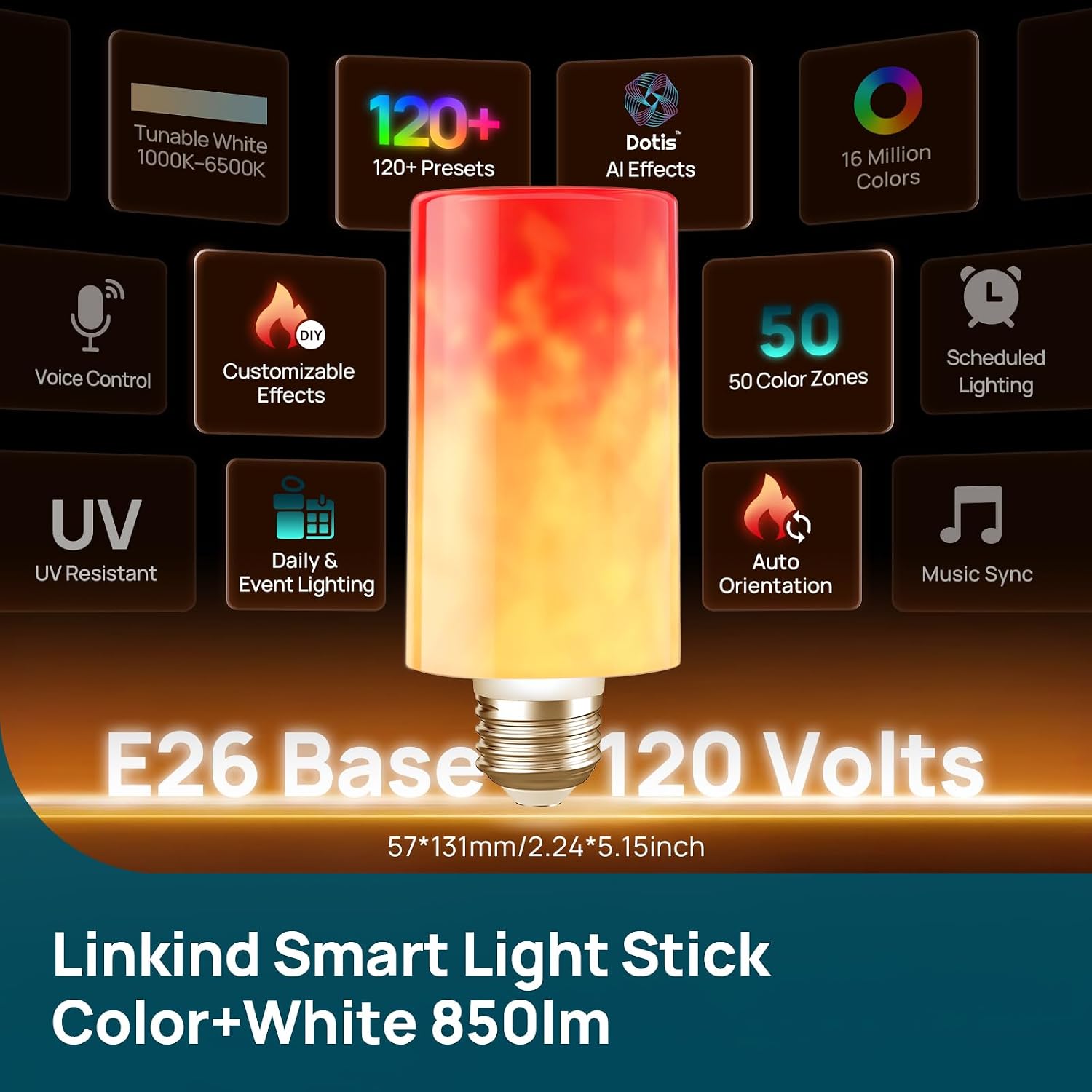 Detalle 2 de Linkind Smart Light Bulb, T19