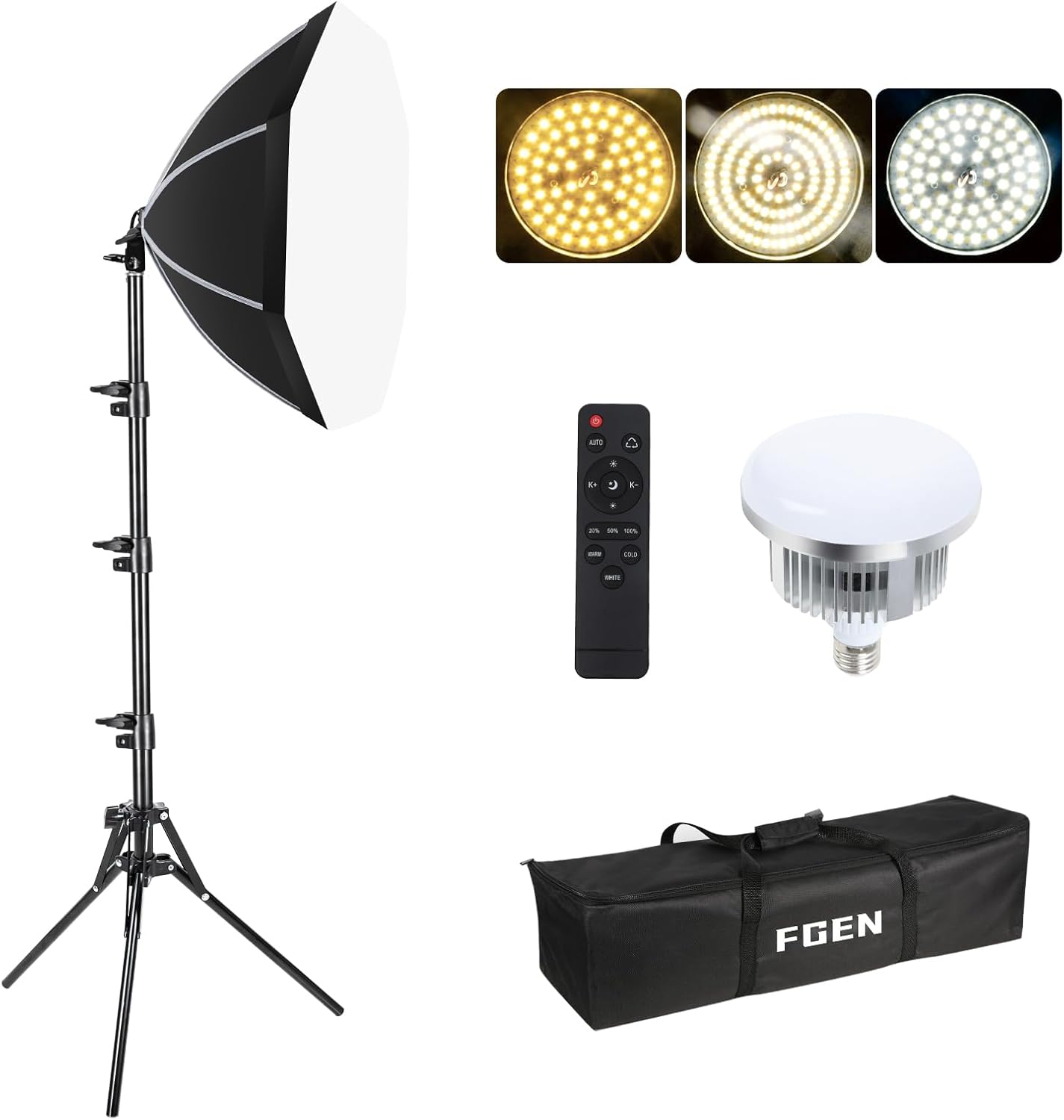 Detalle de FGen Softbox 50cm Oktagonal