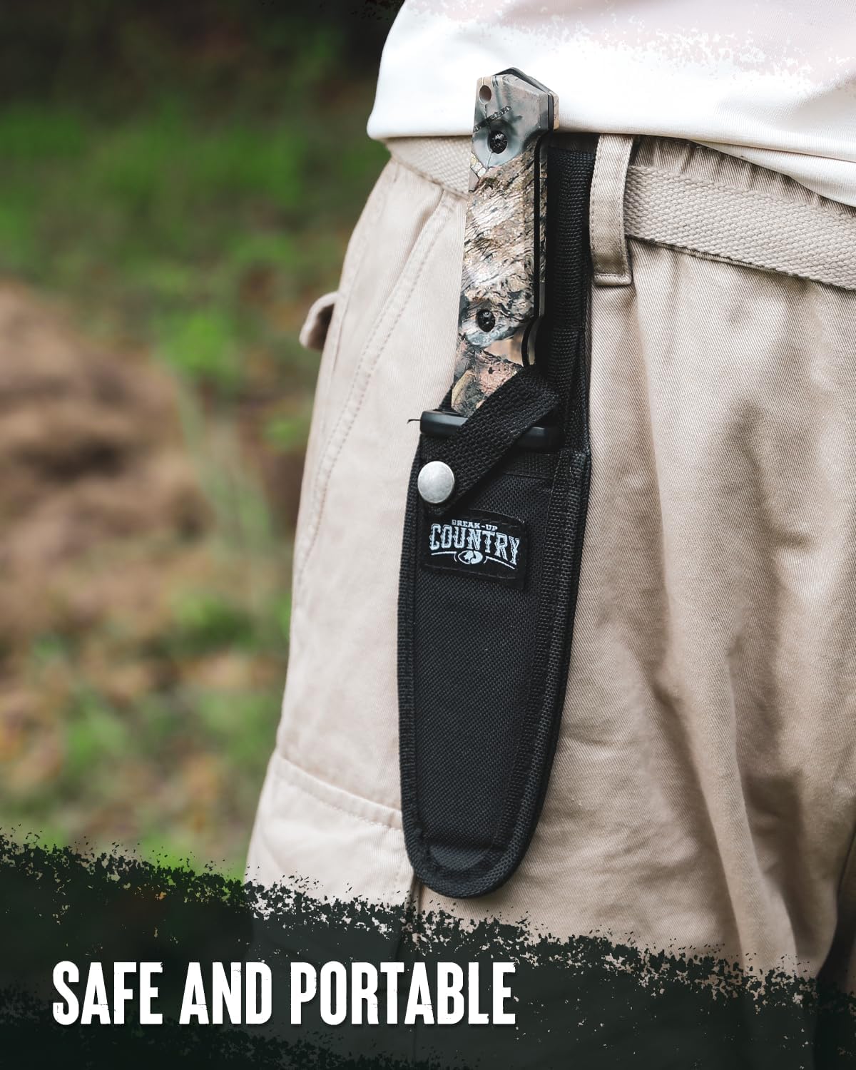 Thumbnail 6 de Mossy Oak MO16002A 2-Piece Fixed-Blade Hunting Knife Set with Sheath