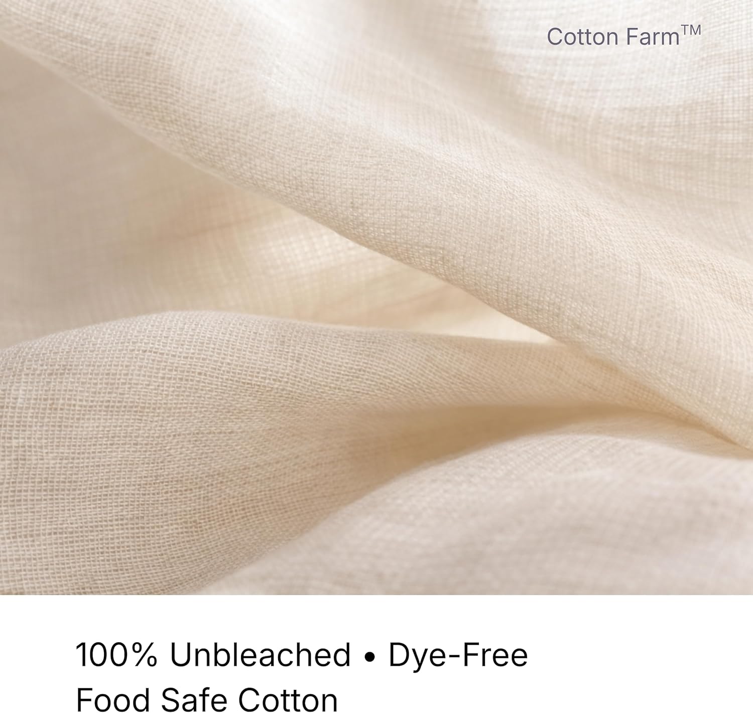 Thumbnail 4 de Cotton Farm Grade 100 XL Cheese Cloth 36x36 Inch