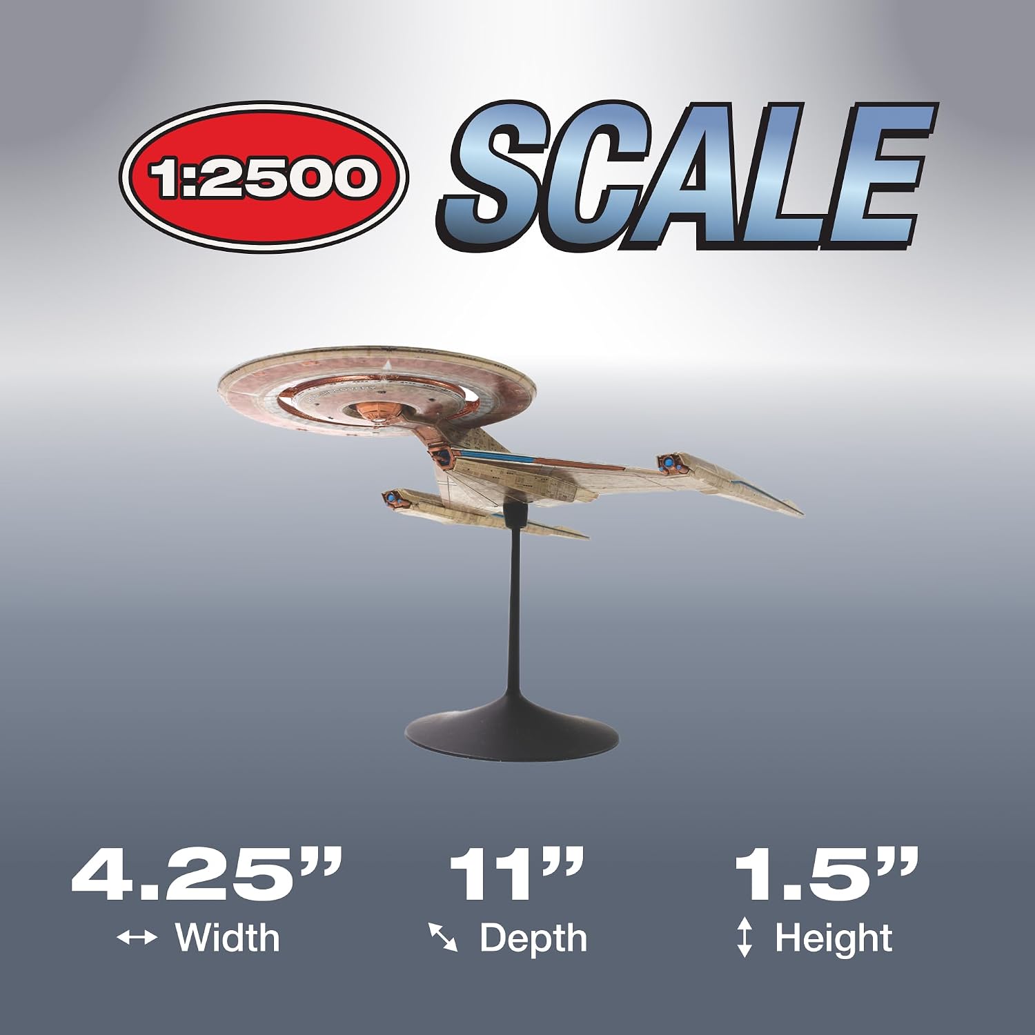 Thumbnail 3 de ポーラライツ POL961M スタートレック：ディスカバリー U.S.S.ディスカバリー 1/2500プラモデル
