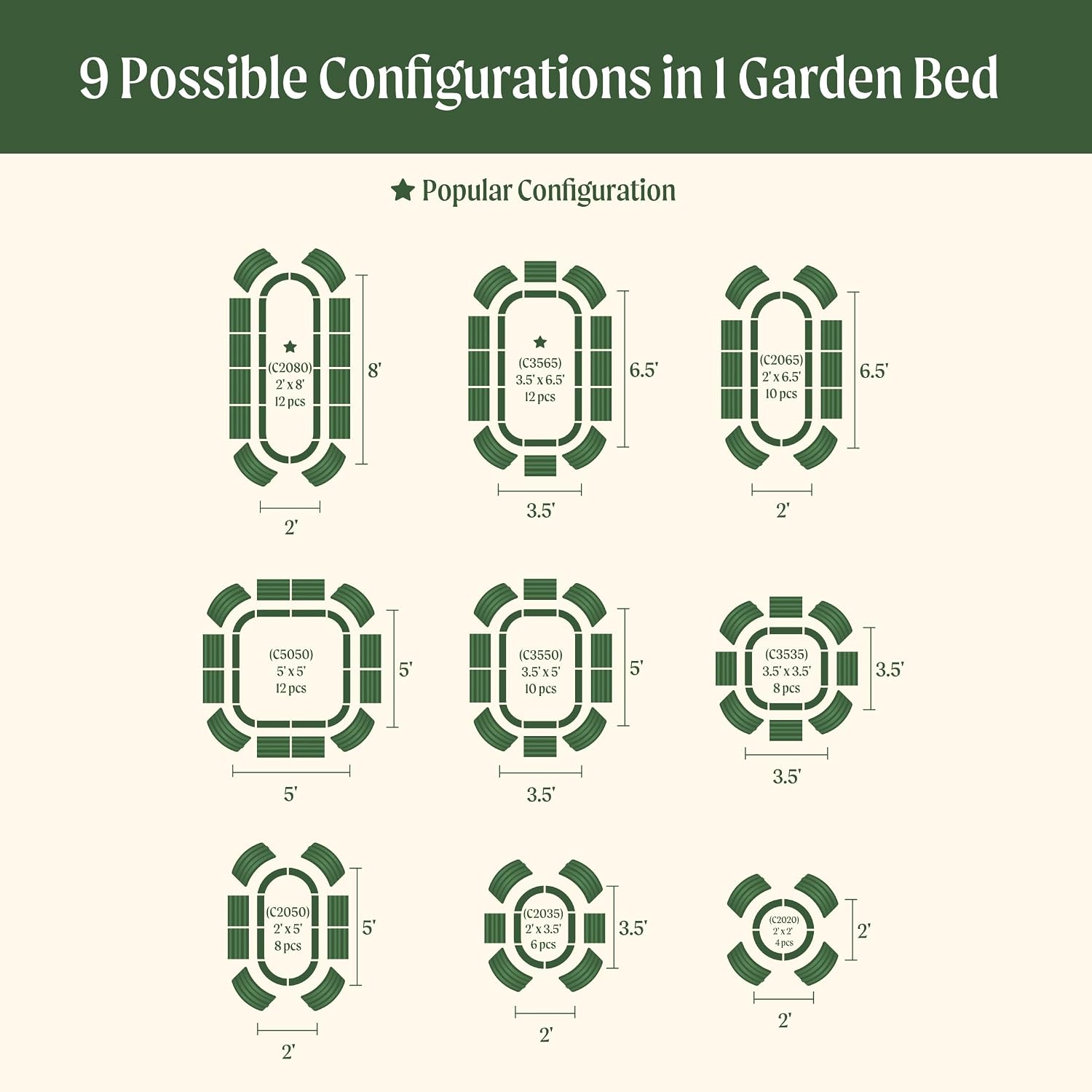 Thumbnail 3 de Vego garden Raised Garden Bed 17" Tall