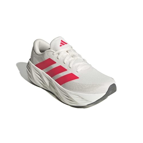 Detalle de adidas Galaxy 8 Men's Running Shoes, 10.5 UK, White/Red/Grey