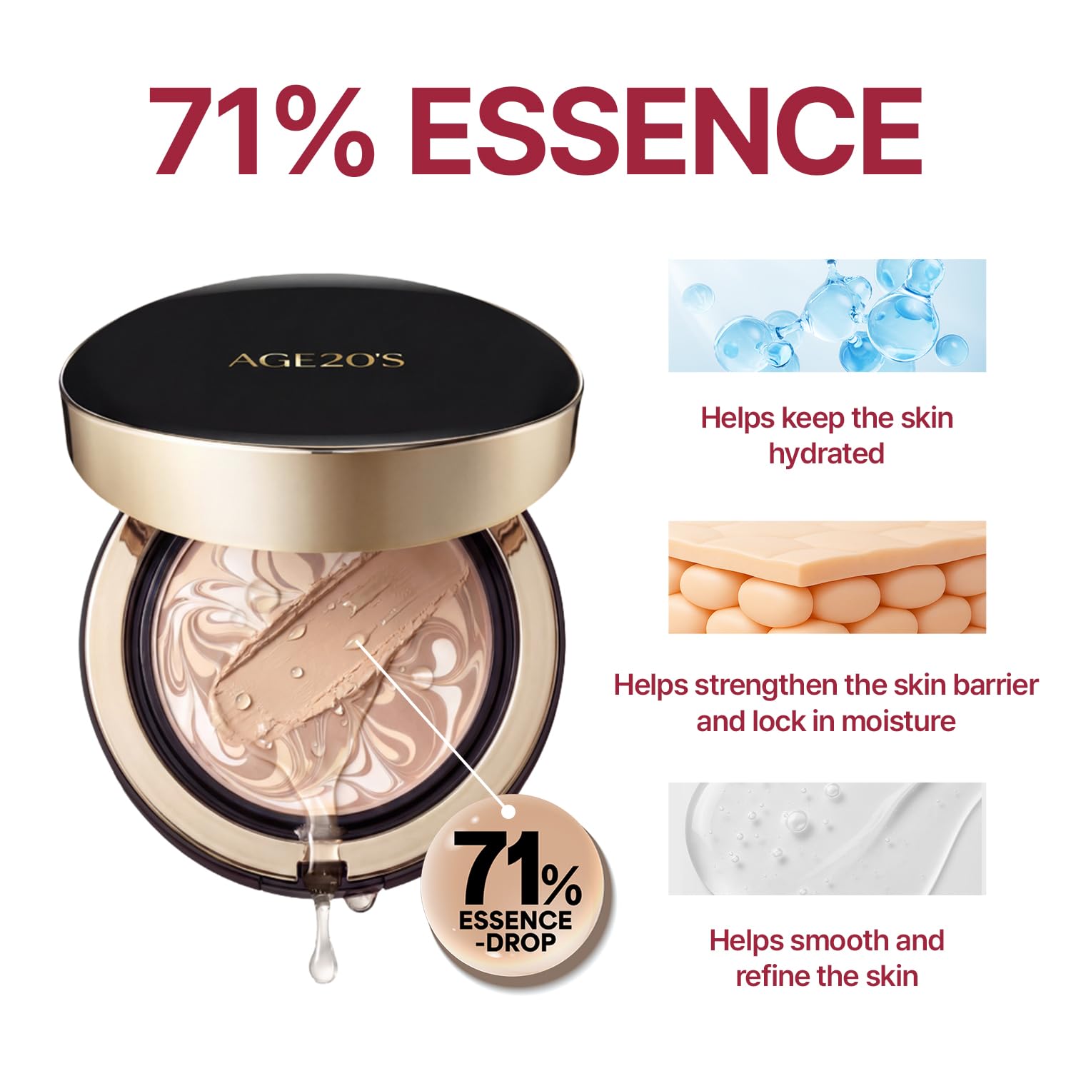 Detalle de AGE20'S Signature Essence Pact SPF 50+