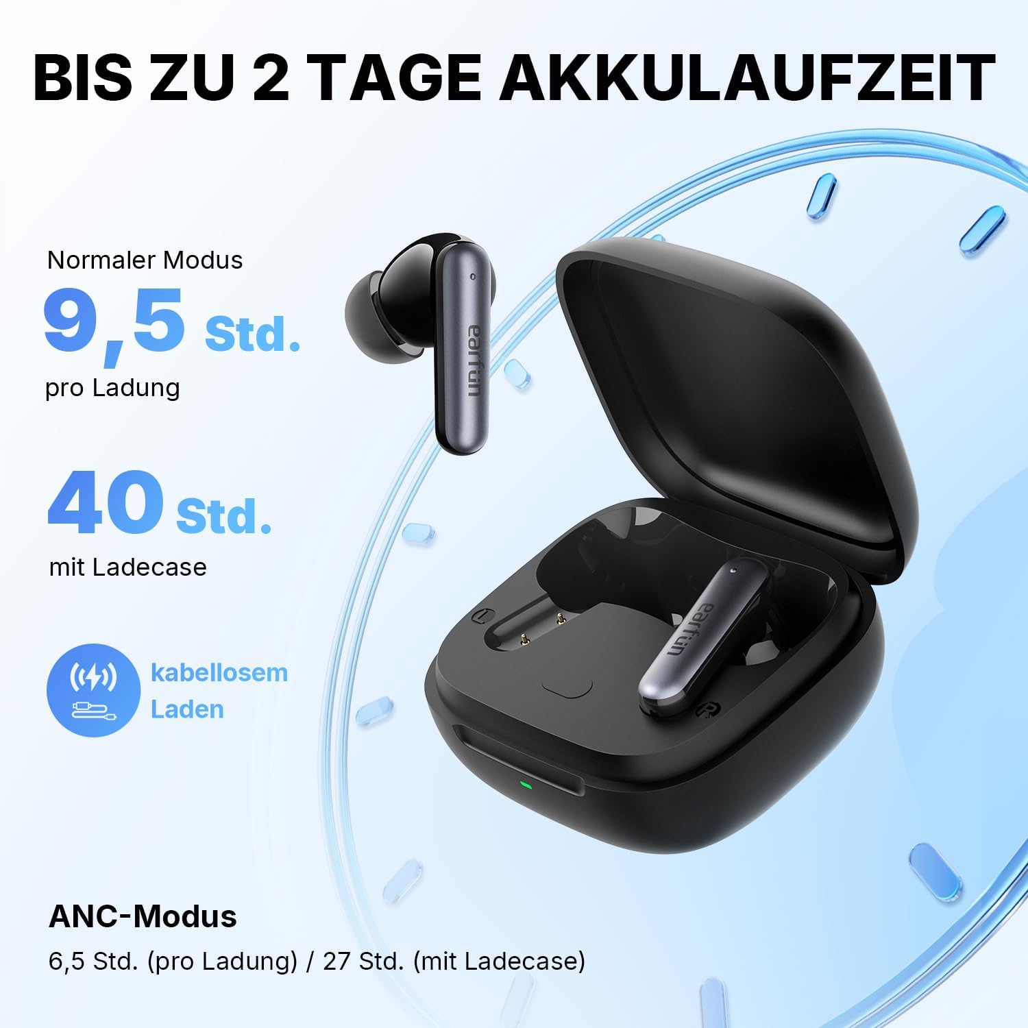Thumbnail 4 de EarFun Air Pro 4i In-Ear Bluetooth Kopfhörer mit adaptivem Hybrid-ANC, LDAC und Multipoint