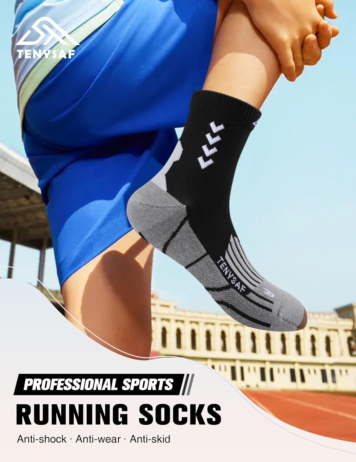 Detalle 2 de Lounwee Kompressions Laufsocken