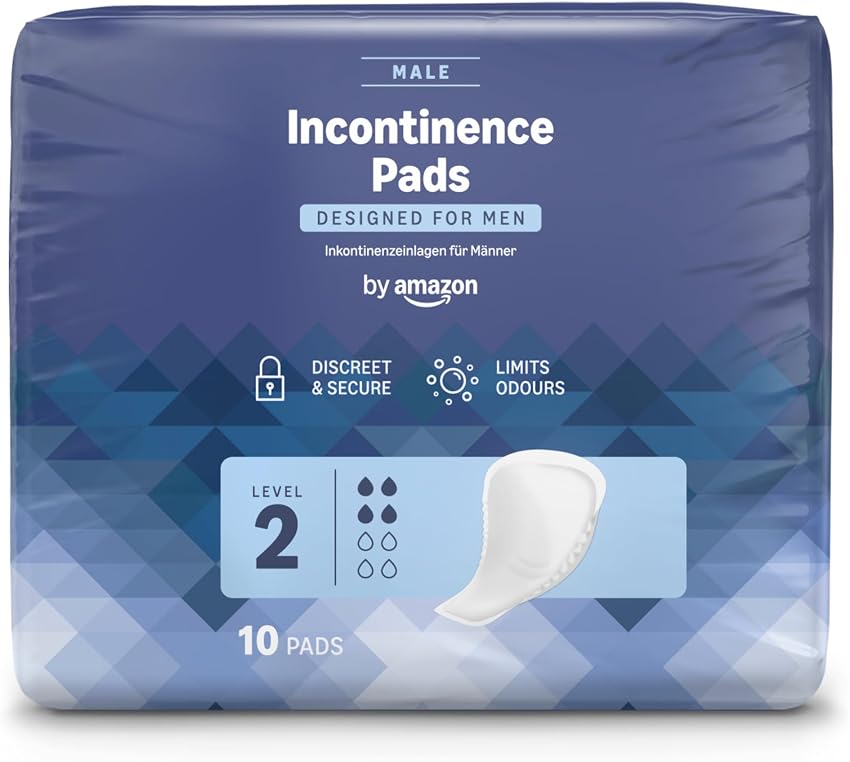 Detalle 2 de by Amazon Hombre Compresas para incontinencia 60 unidades 馃Щ