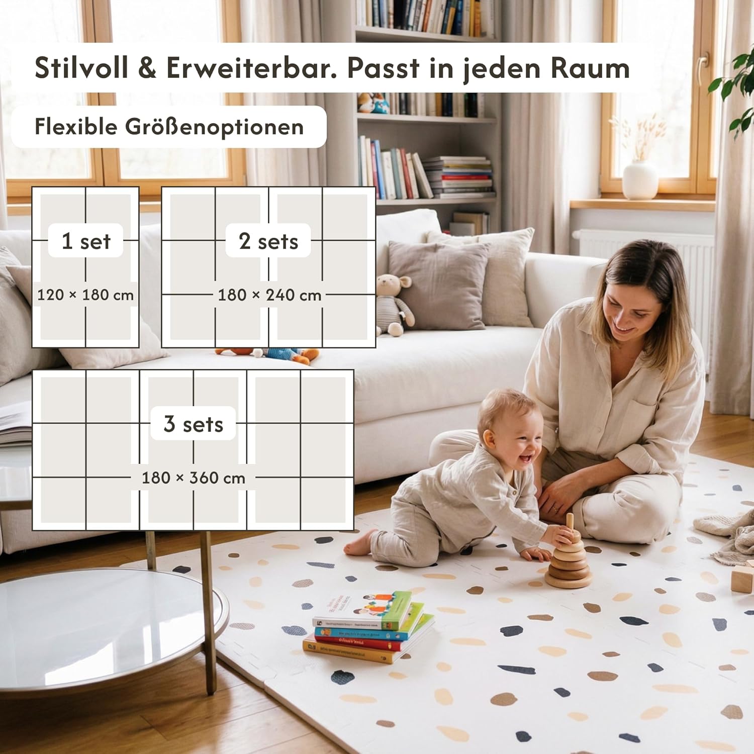 Thumbnail 6 de Hakuna Matte Baby-Puzzlematte 180 x 120 cm