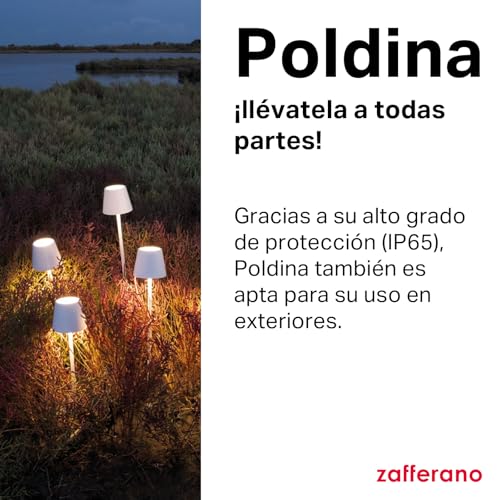 Thumbnail 2 de Zafferano Poldina Pro: Lámpara de Mesa Recargable 🌟