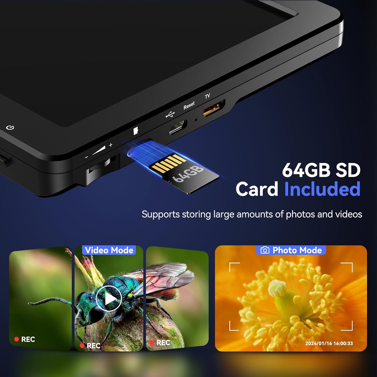 Thumbnail 4 de TOMLOV DM9 Max 10.1" digital microscope 20MP