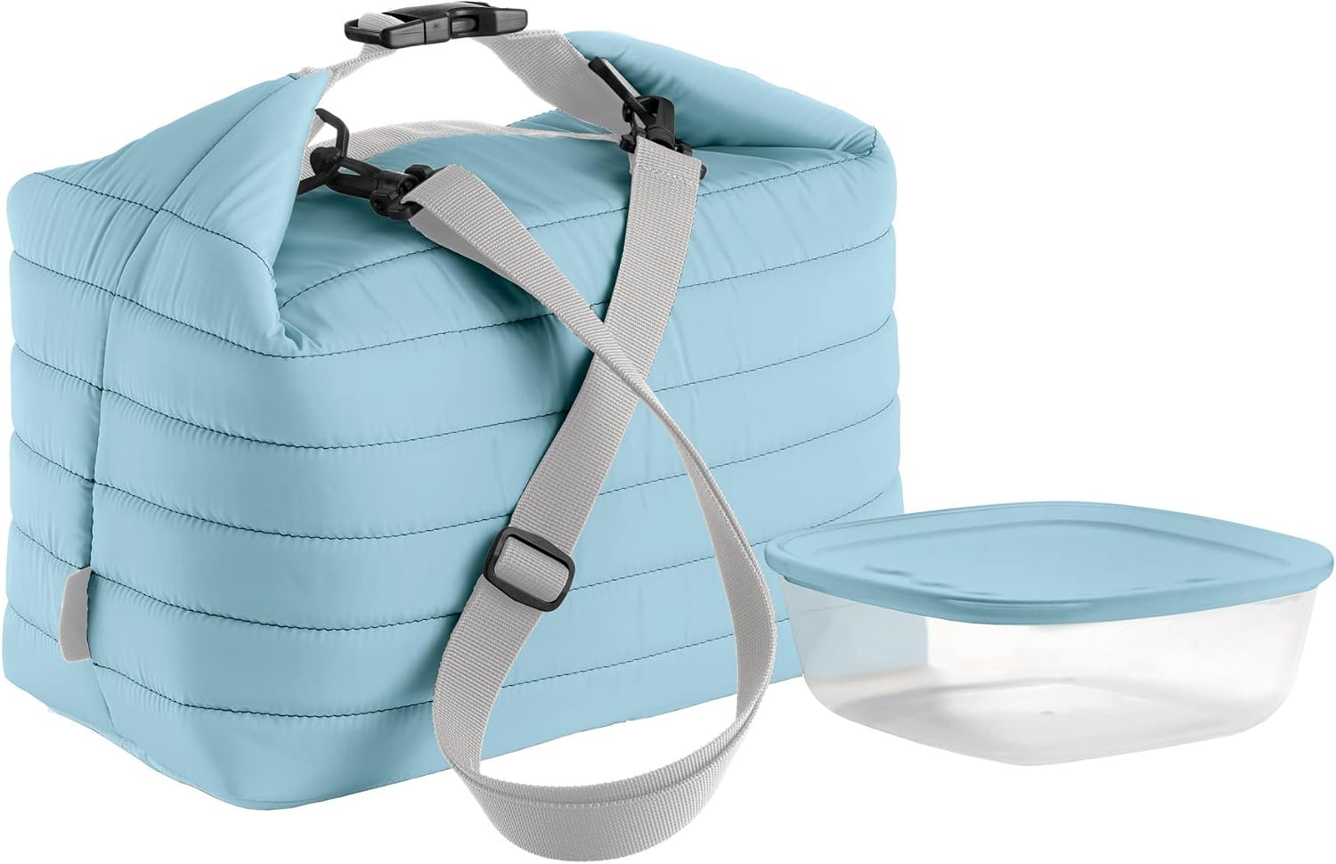 Thumbnail 4 de Guzzini Borsa Termica Grande On The Go con Tracolla – Ocra, 30 x 18 x h30 cm (contenitore 19,6 x 19,6 x h7 cm, 1400 cc)