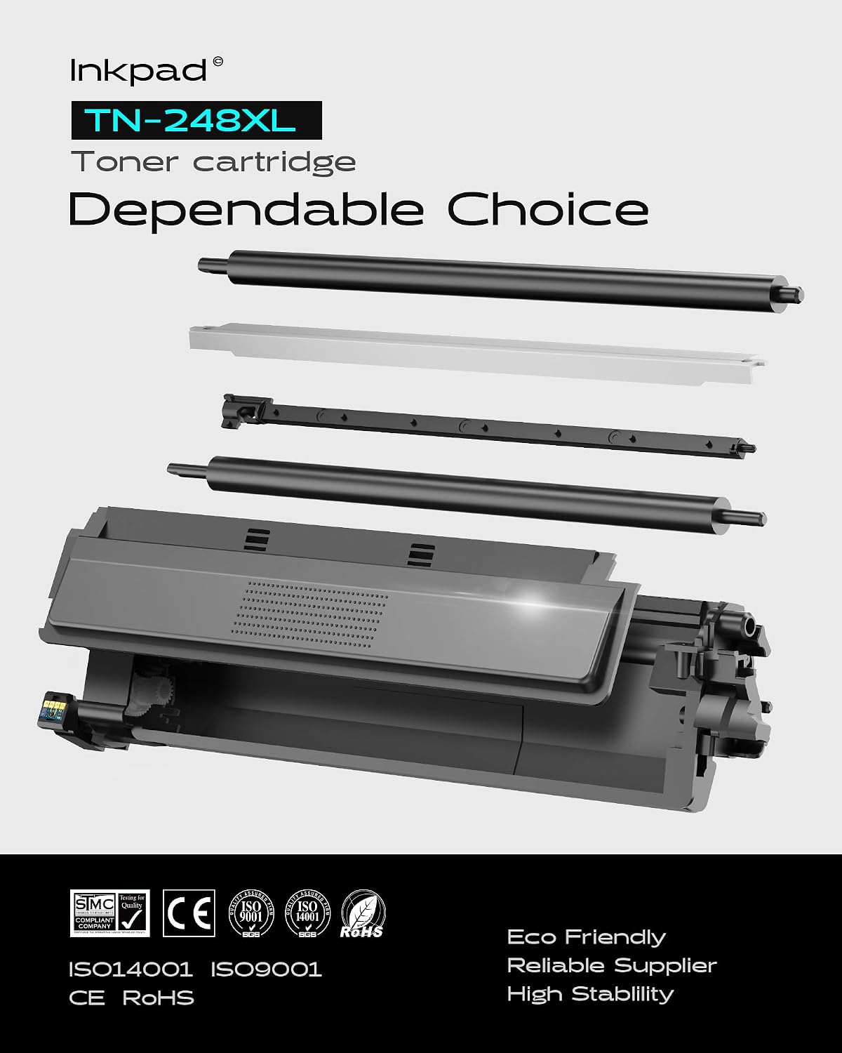 Detalle 2 de iNKPAD TN248XL toner compatibile 4 pack