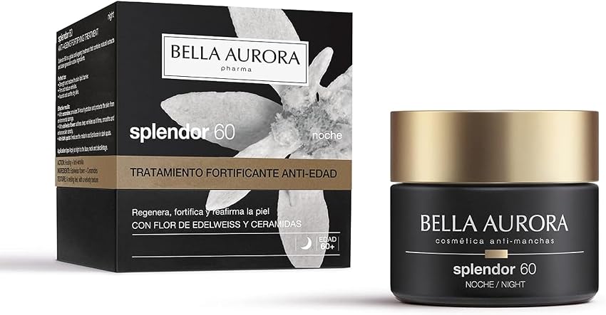 Detalle de BELLA AURORA Splendor +60 crema de noche antiedad