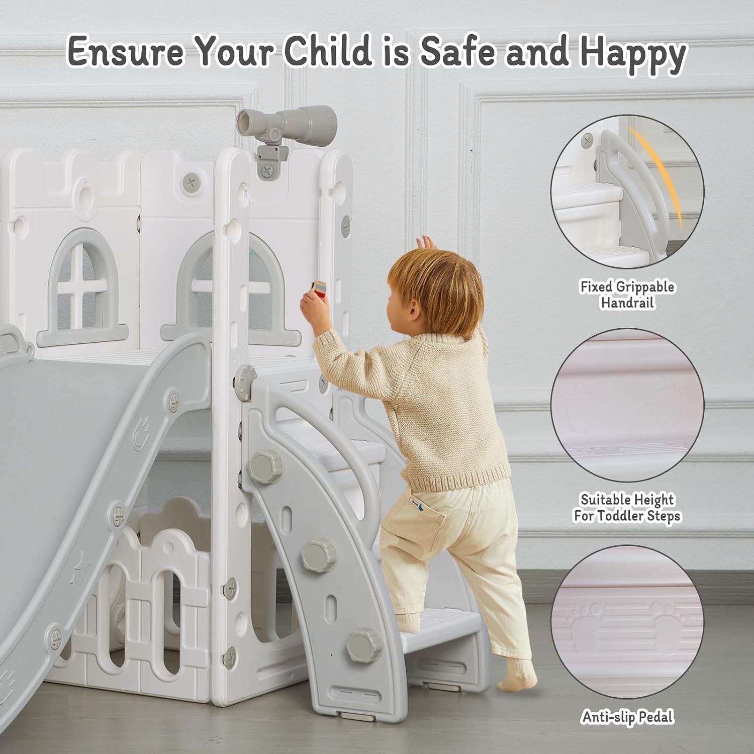 Detalle 2 de LulliSpace Toddler Slide, 6-in-1