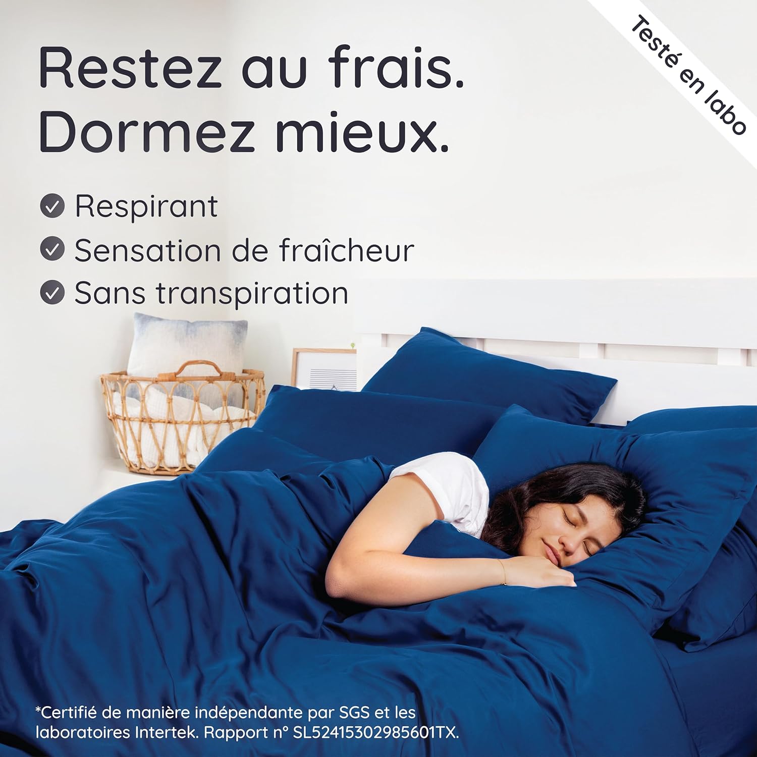 Thumbnail 2 de Bambaw Housse de Couette en Bambou 200x200 cm – Douce, Hypoallergénique et Thermorégulée