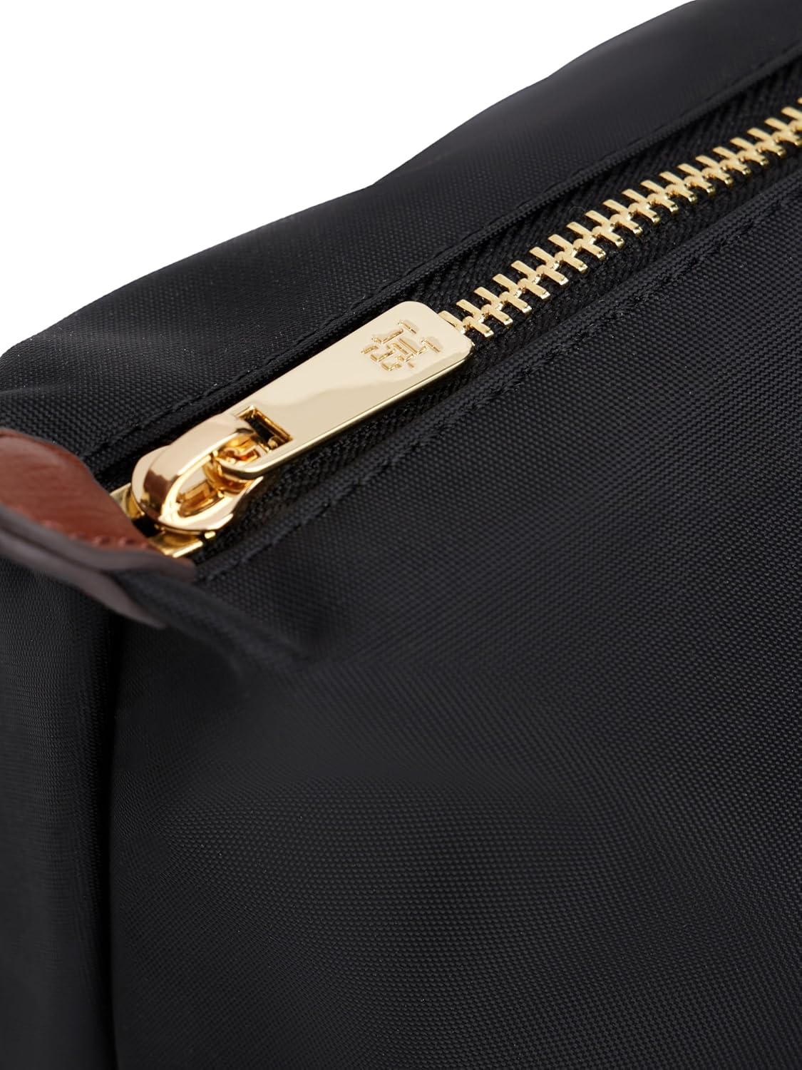 Detalle de Tommy Hilfiger Damen Kulturbeutel Icon Washbag Nylon mit Reißverschluss
