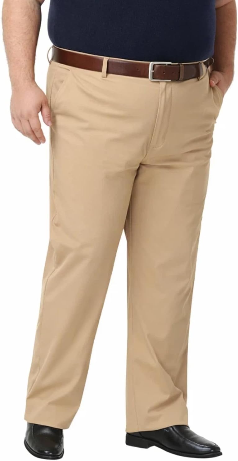 Detalle de SNOWTEN Men's Classic Fit Golf Pants, Stretch Lightweight Big & Tall