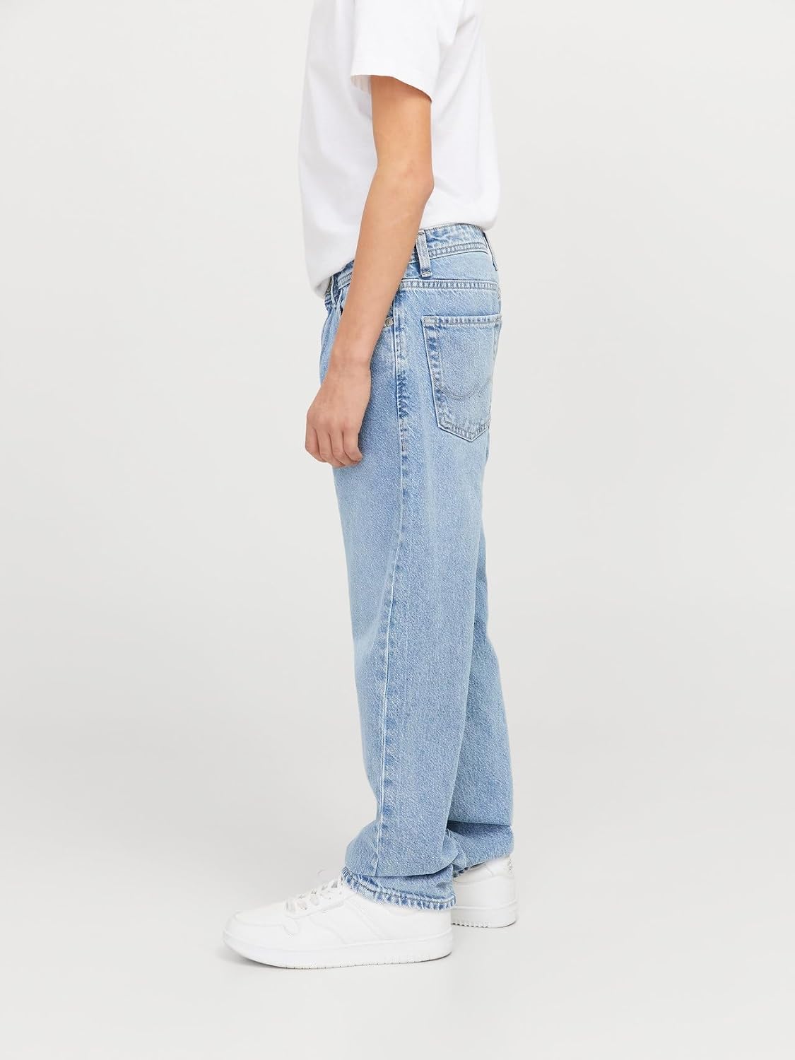 Detalle de JACK & JONES JJichris Relaxed Fit Jeans – Practical Everyday Denim