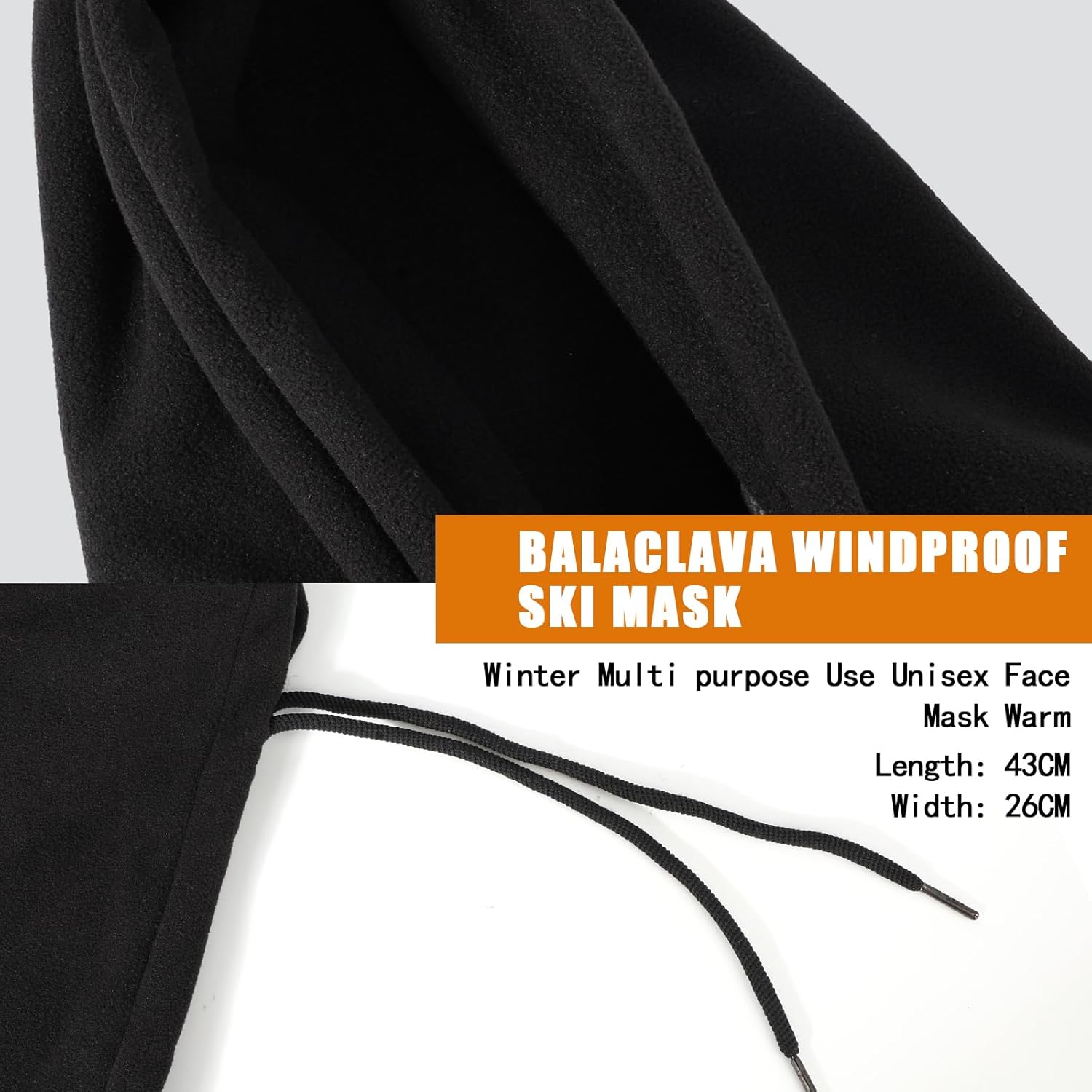 Thumbnail 3 de TAGVO TGVO Passamontagna Multifunzionale Pile 🧣