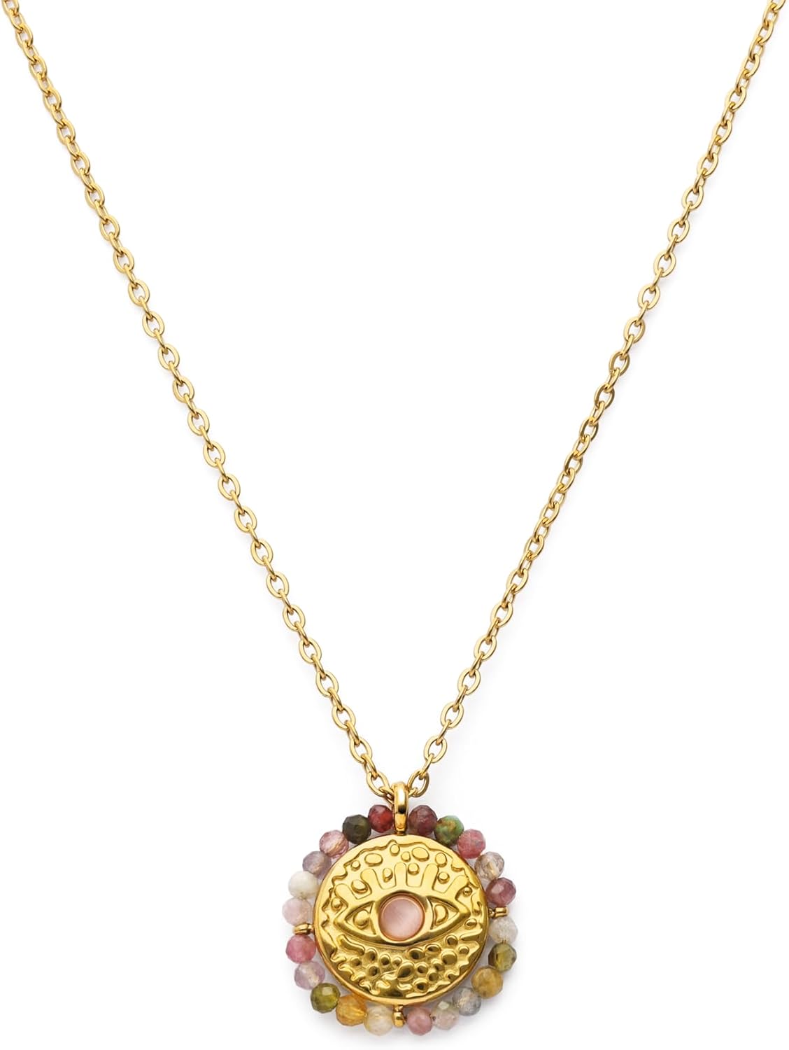 Detalle 2 de SINGULARU Collana Medallion 45 cm