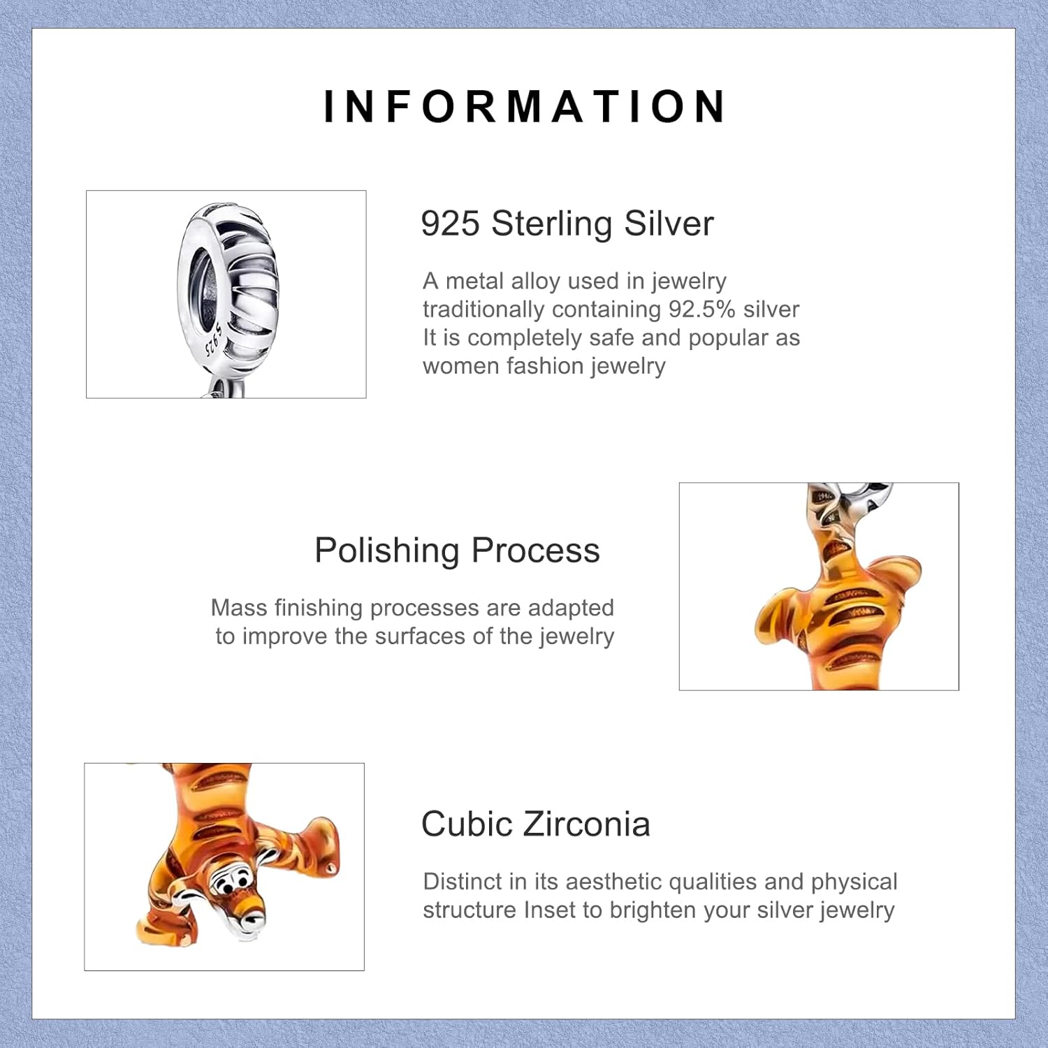 Thumbnail 4 de Doyafer 925-Silber Charms-Set für Pandora-Armband & Kette – Cartoon Liebe, Tiere & Familie
