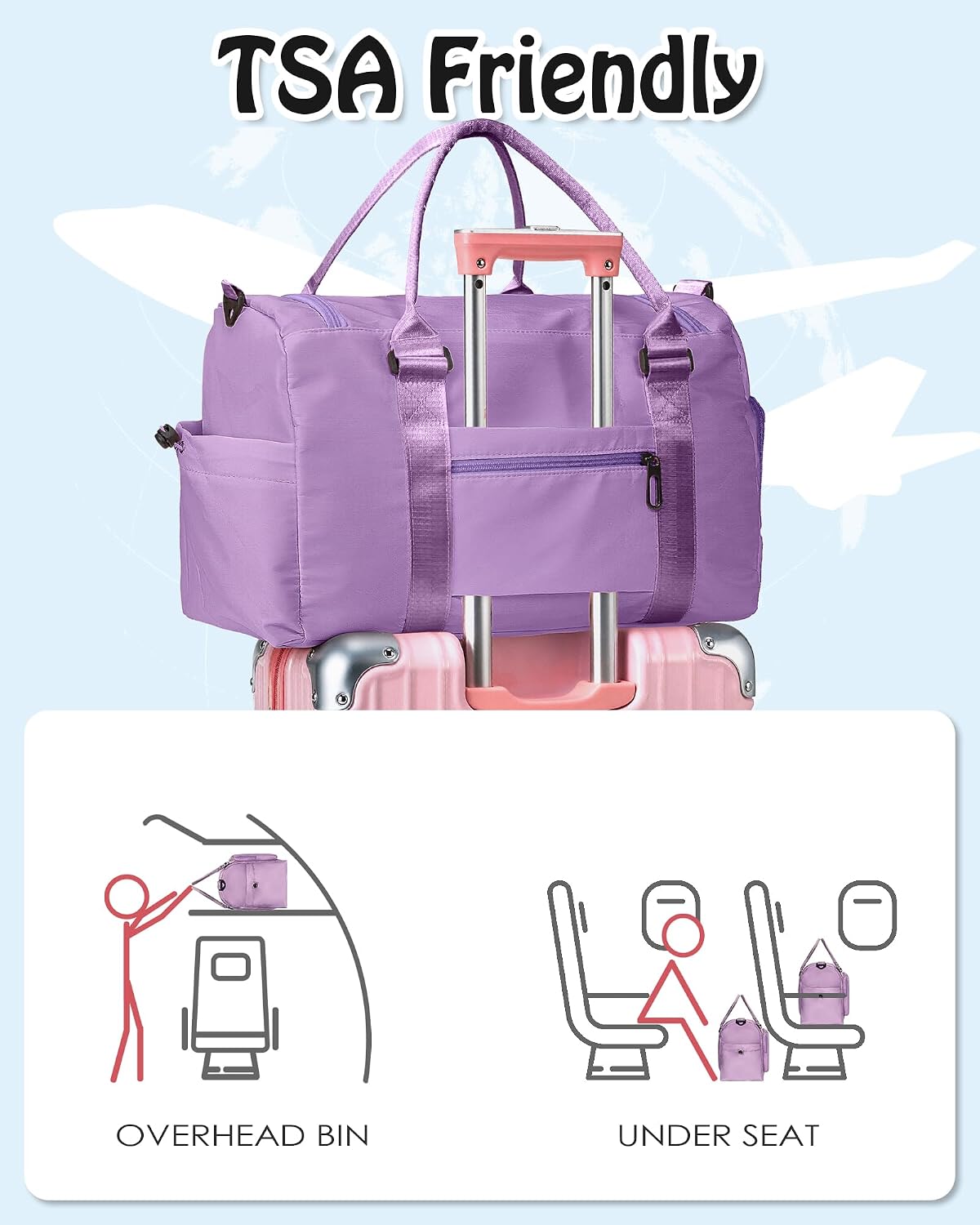Thumbnail 6 de Elilier Kids’ Duffel Bag, 32L
