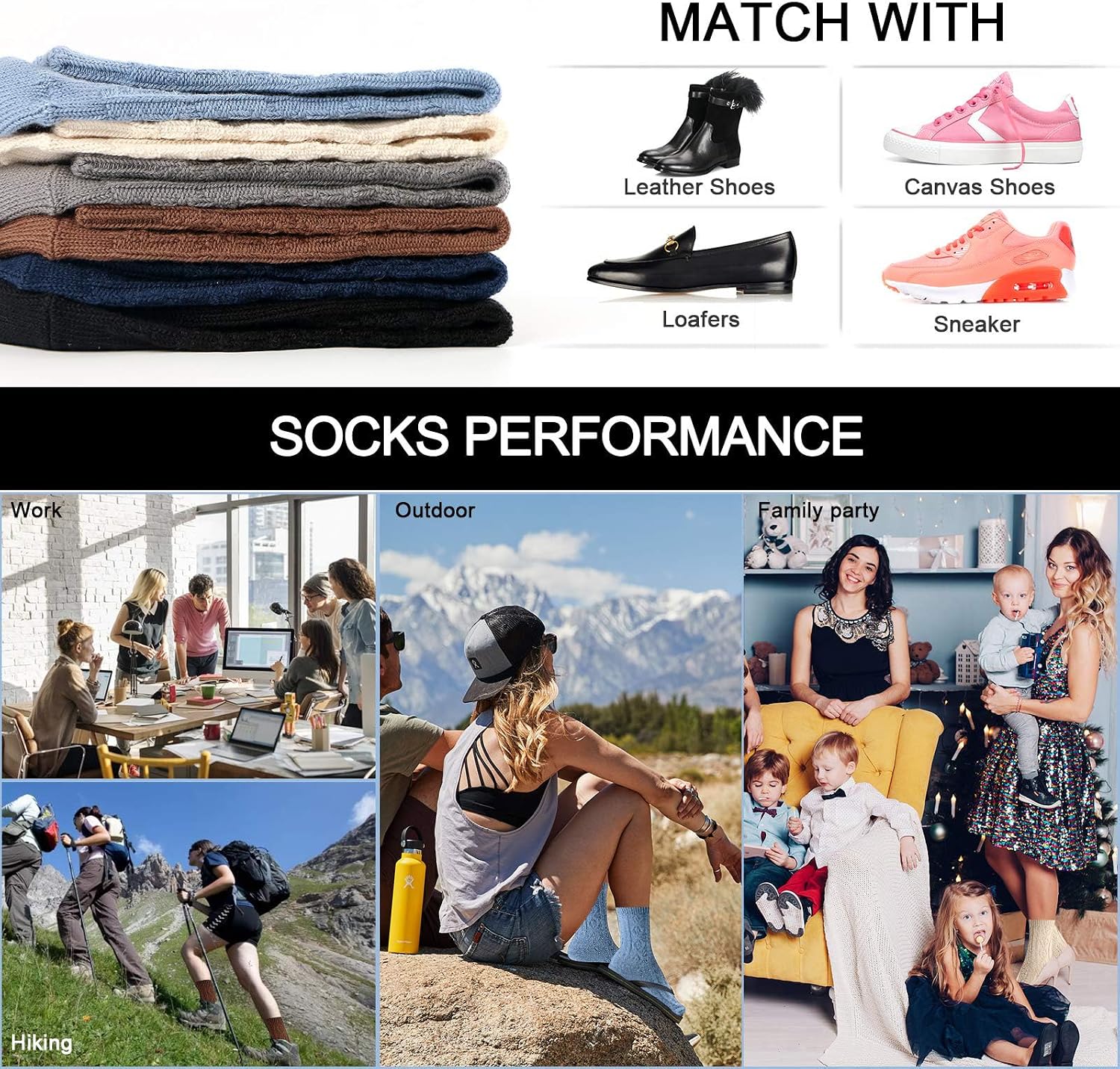 Thumbnail 6 de Mcool Mary Women's Crew Socks, 6-Pack