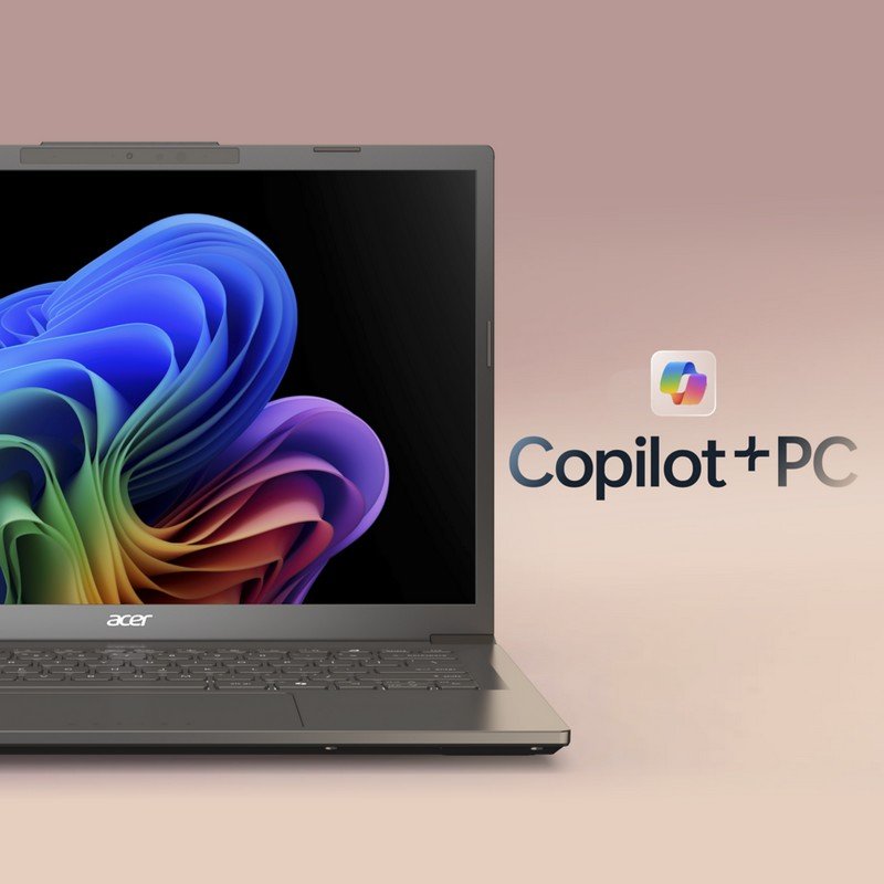 Detalle 2 de Portátil Acer Aspire 14 AI A14-52M-56CP 14” con Intel Ultra 5, 16 GB y 512 GB SSD