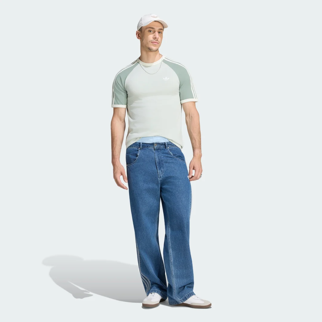 Thumbnail 2 de Camiseta 3S Cali de Adidas: estilo cómodo y versátil en verde