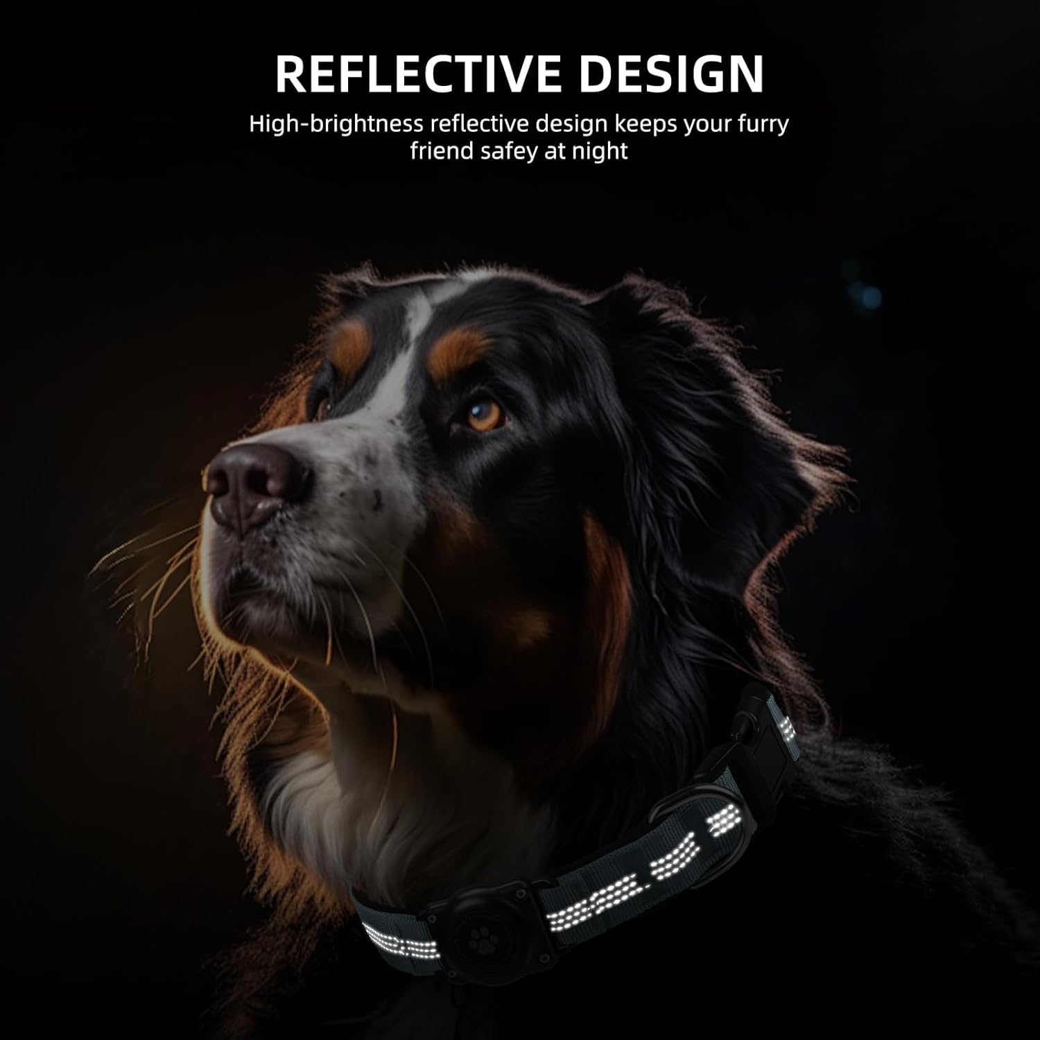 Detalle de Furrigo Upgraded AirTag Dog Collar L