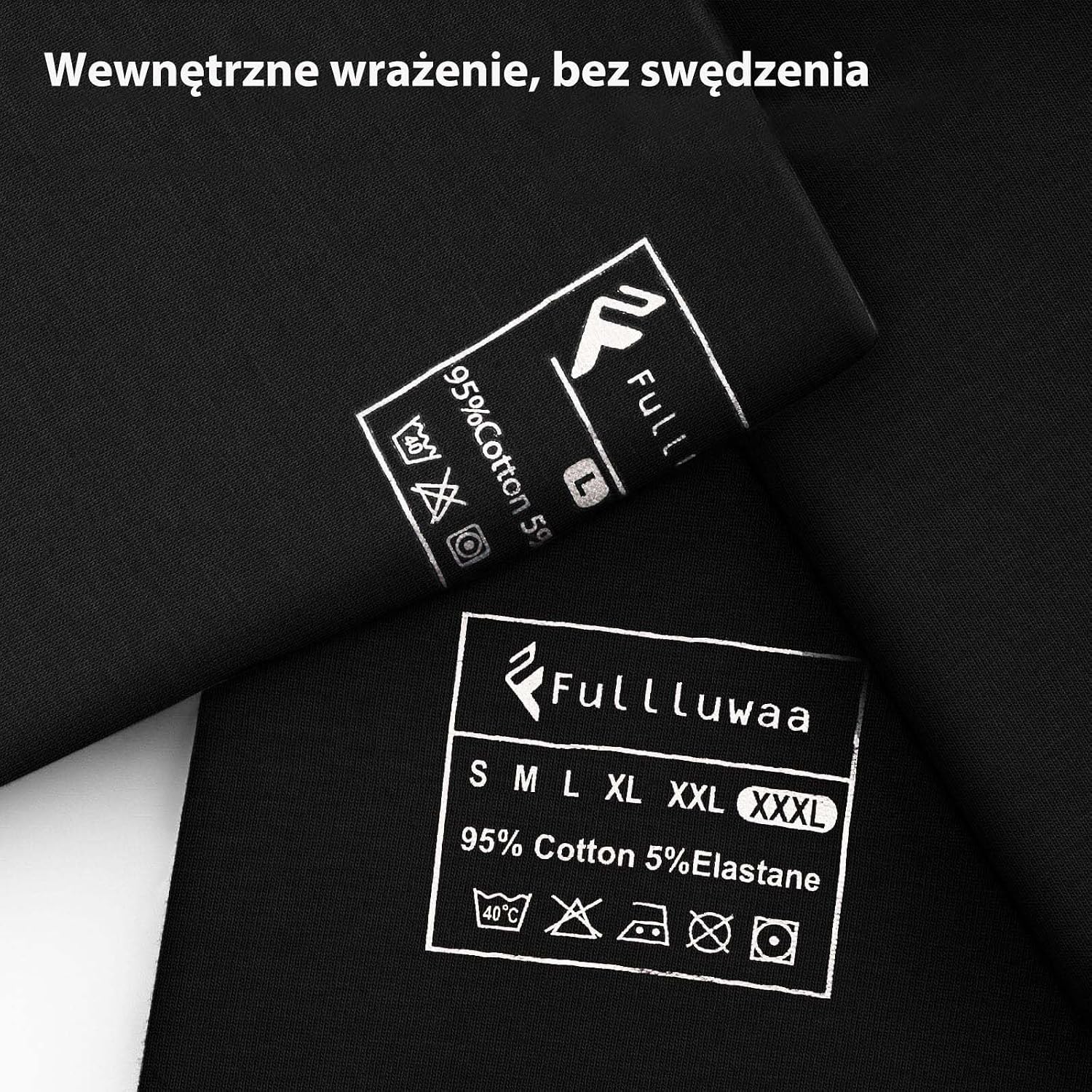 Thumbnail 3 de Fullluwaa NK17 bokserki męskie, 8 sztuk, bawełna i krój 3D, S–4XL