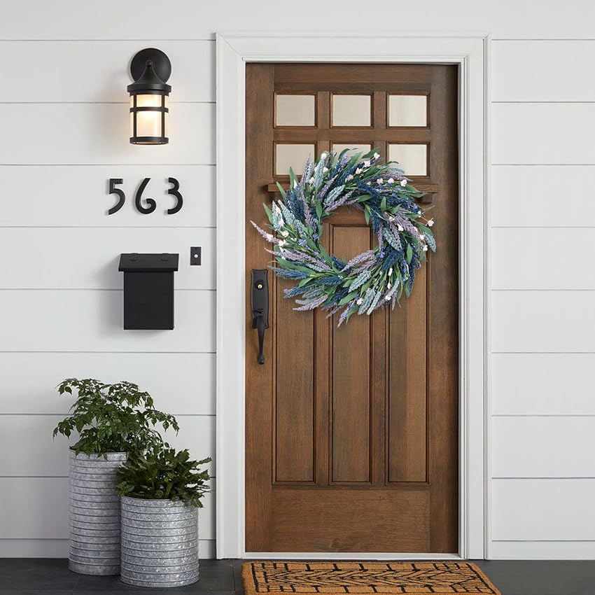 Thumbnail 6 de Tempus 20 Inch Artificial Green Wreath