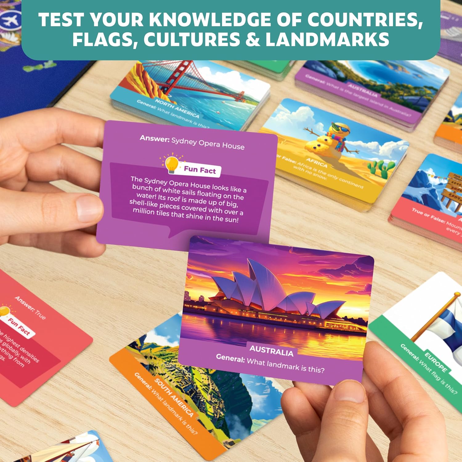 Detalle 2 de Stamp It! World Tour Geography Board Game with Passports and Travel Missions