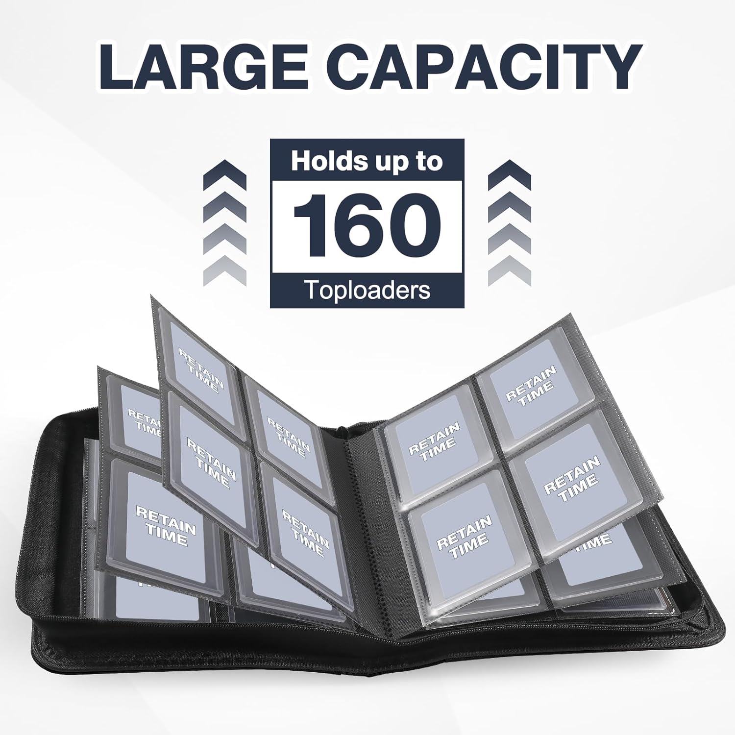 Thumbnail 3 de Toploader Binder Holds 160 Toploaders