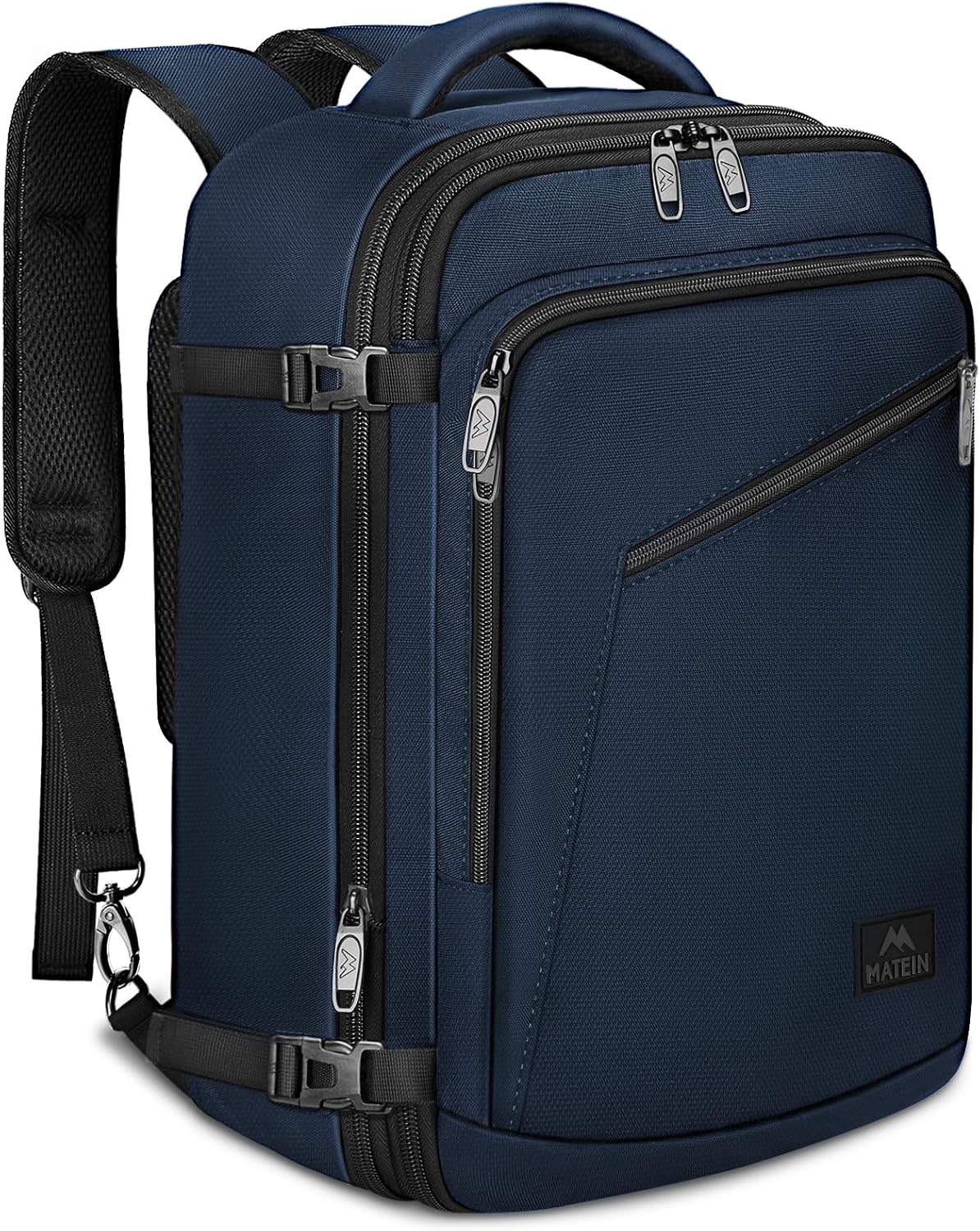 Detalle de MATEIN Bagages Cabine, Sac à Dos Homme Travail Travel Backpack – 40L, Gris