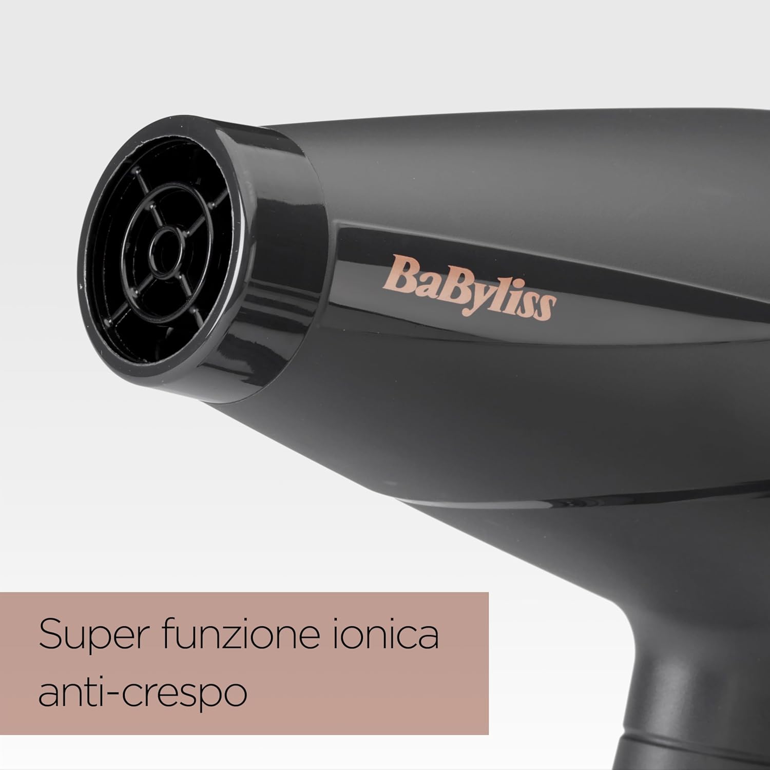 Detalle de BaByliss Asciugacapelli Smooth Pro MADE IN ITALY: potenza professionale, anti-crespo e stile per casa