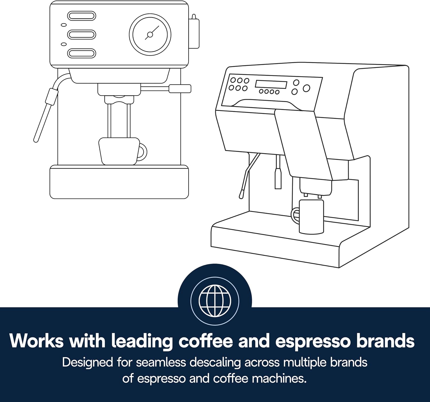 Thumbnail 4 de De'Longhi EcoDecalk Universal Descaler for Coffee Machines, 16.90 oz