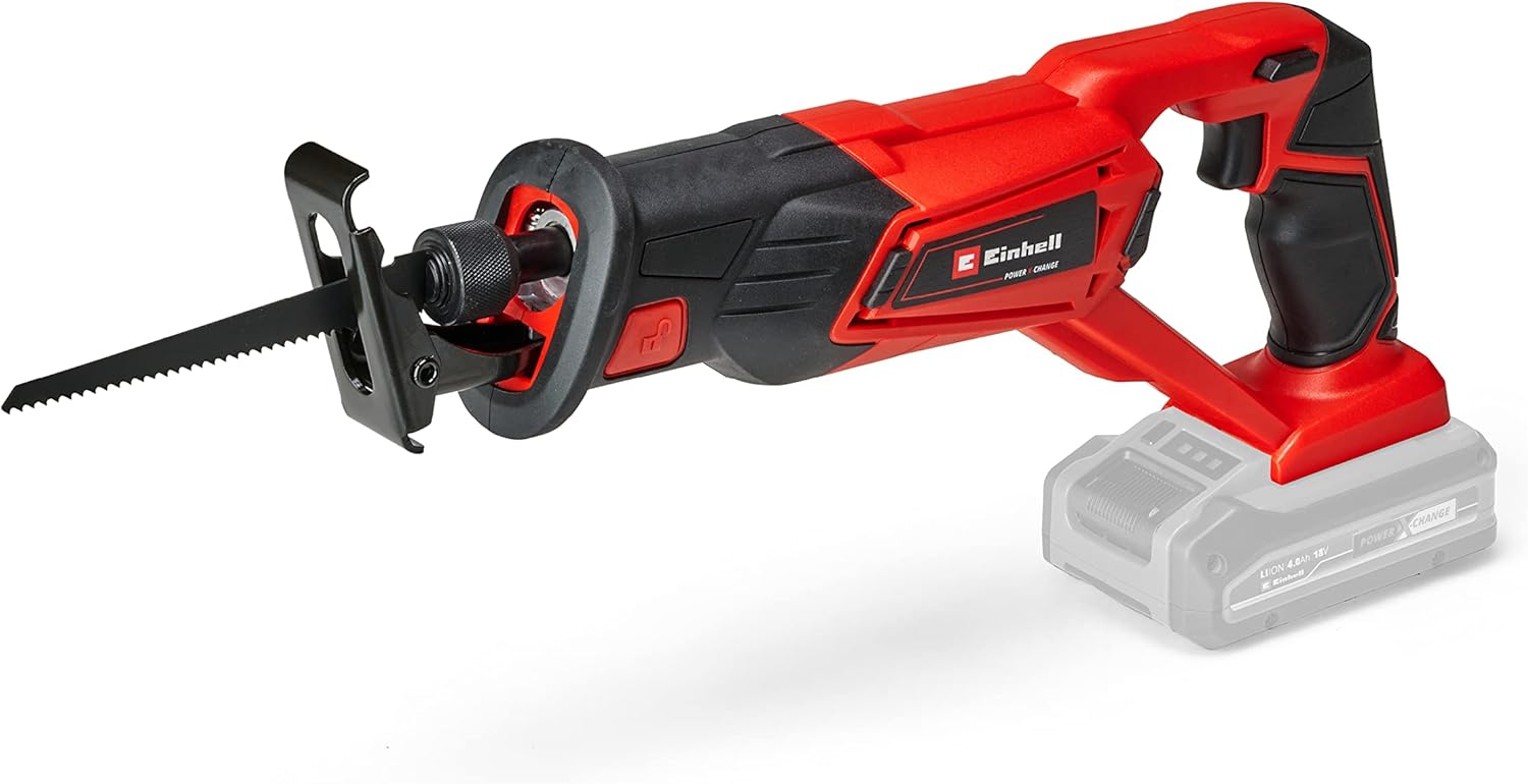 Detalle de Einhell Cordless Reciprocating Saw 18V TE-AP 18/22 Li Solo (Power X-Change) – 22mm Stroke