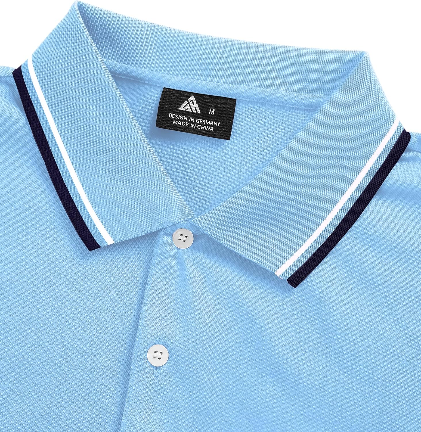 Thumbnail 4 de zitysport Poloshirt Herren Kurzarm – atmungsaktives Golf Polo mit Brusttasche (Slim Fit)