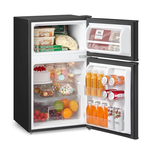 Detalle de COMFEE' 87L Under Counter Fridge Freezer, Reversible Door (RCT87BL2(E))