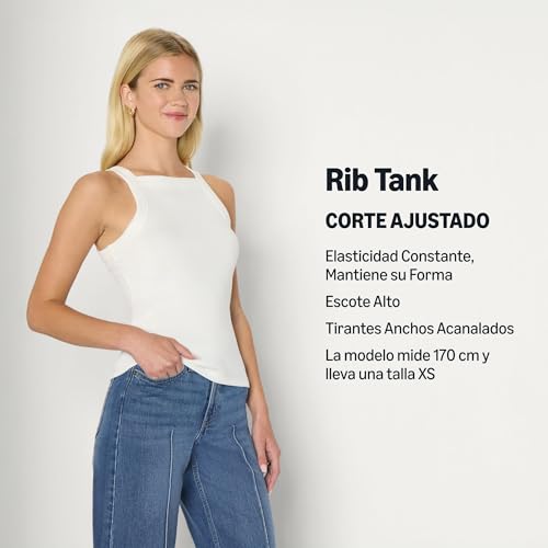 Detalle 2 de Amazon Essentials Débardeur femme, coupe ajustée ⚙