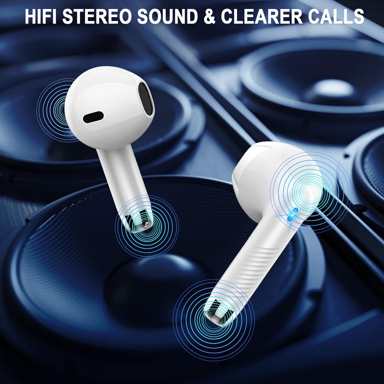 Thumbnail 5 de Wireless Earbuds 40Hrs playtime Bluetooth 5.4