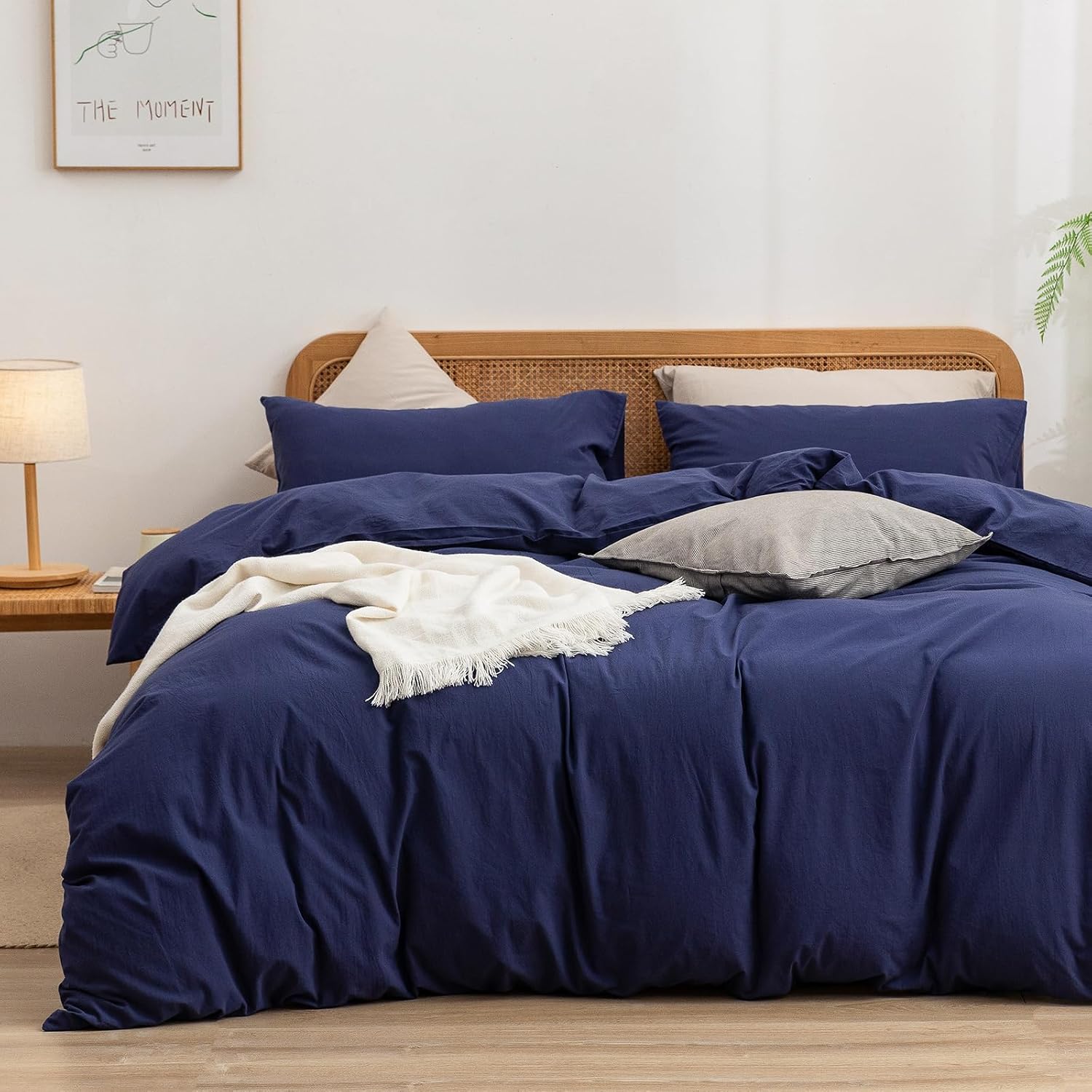 Detalle de BESTOUCH Duvet Cover Set Full 80x90 in