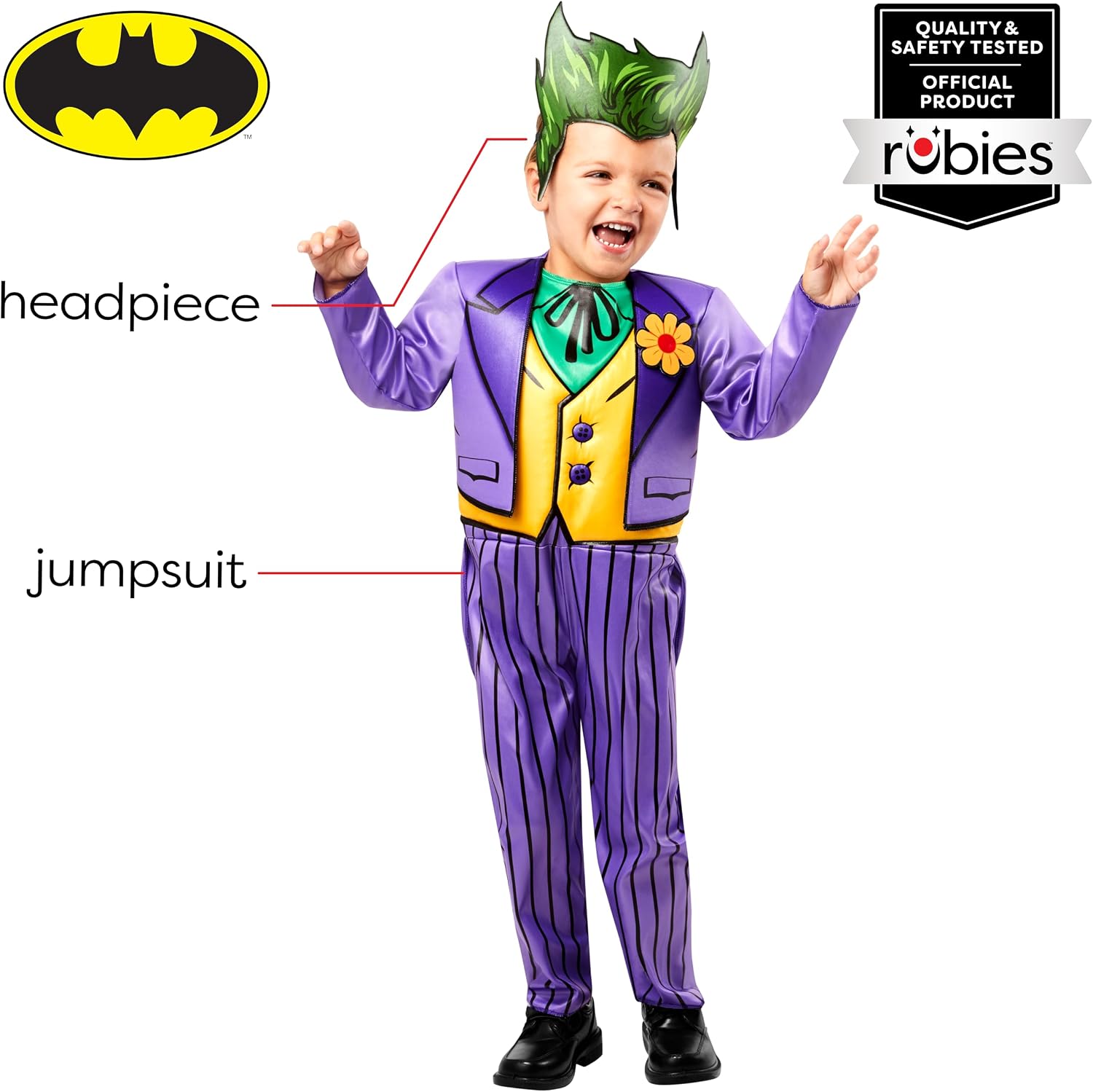 Thumbnail 1 de Rubies Joker toddler costume, 4T