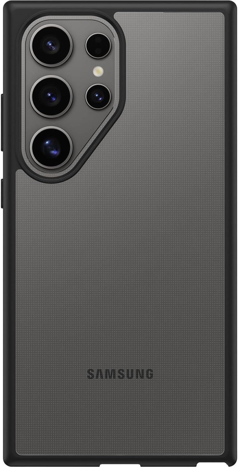 Thumbnail 1 de OtterBox Cover Sleek per Samsung Galaxy S24 Ultra – Trasparente/Nero, ultrafine ma robusta