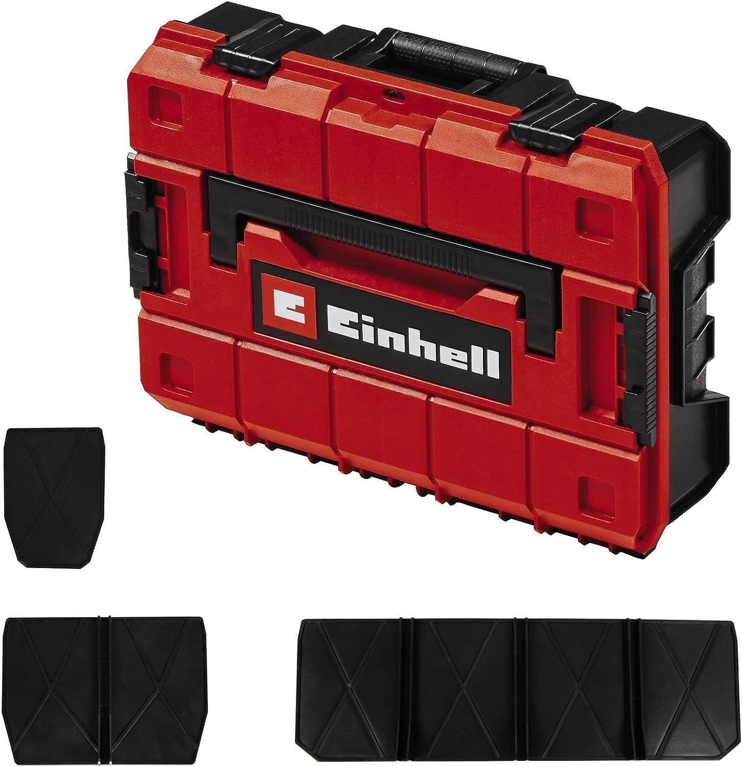 Einhell Coffret E-Case S-F : rangement universel et empilable pour outils