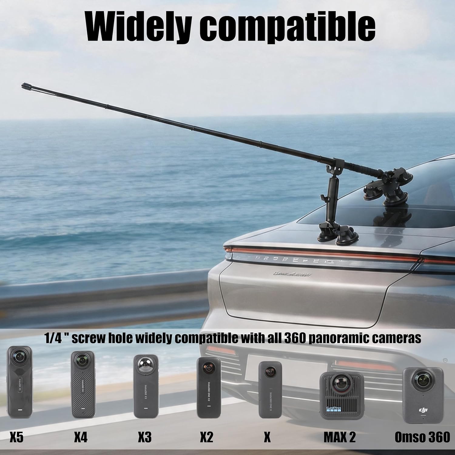 Thumbnail 1 de PellKing Suction Car Mount 44.9in