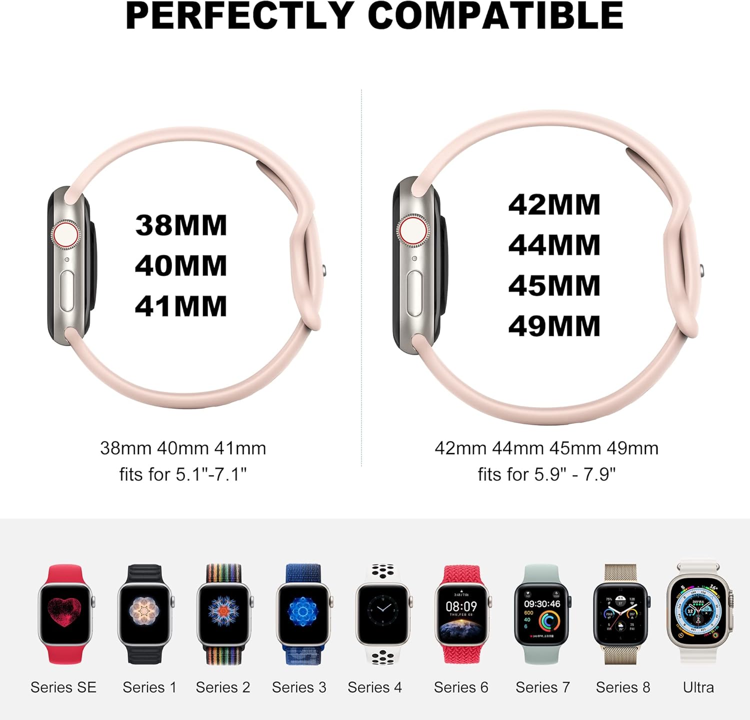 Thumbnail 4 de Higgs 6 Pack Straps for Apple Watch