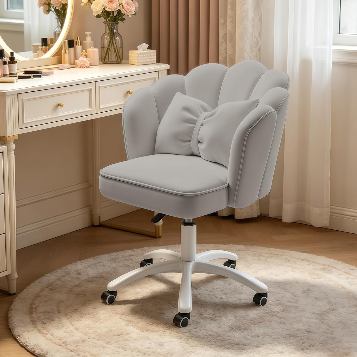 Detalle de XUEGW Vanity Chair, Velvet