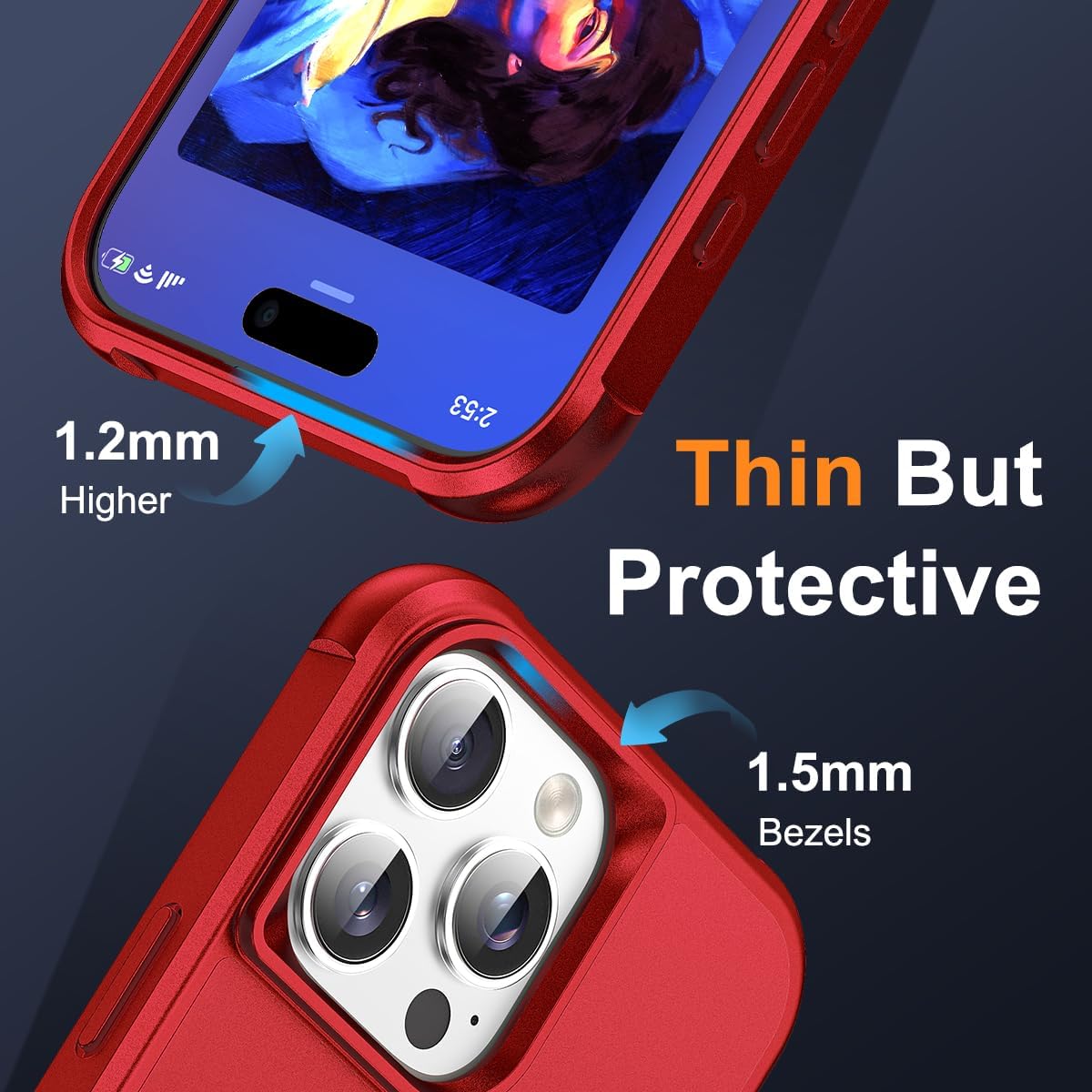 Thumbnail 5 de SKYLMW iPhone 16 Pro Max magnetic ring case 6.9"